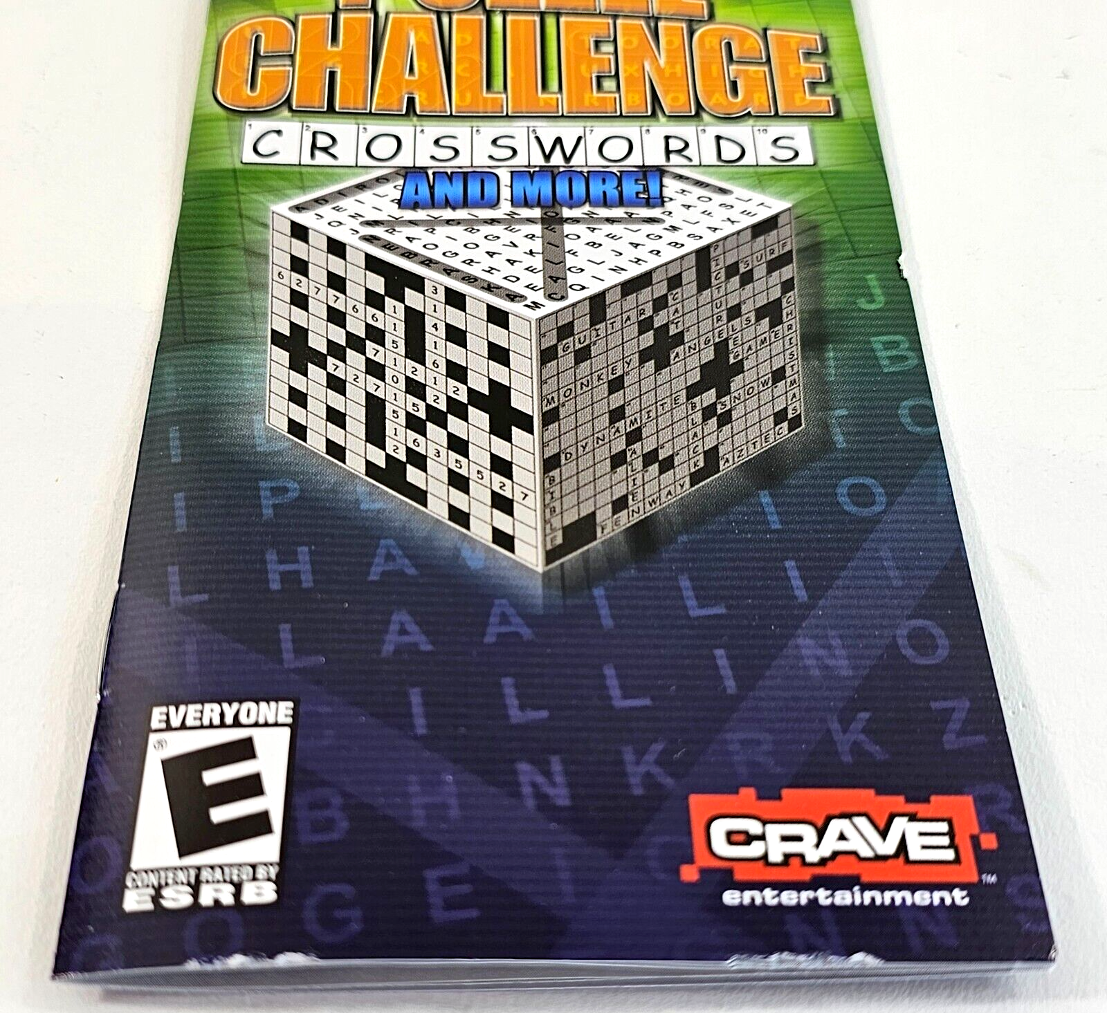 Puzzle Challenge: Crosswords and More (Sony PSP, 2006) Game Case Manual - Tested