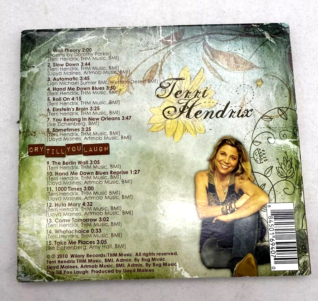 Cry Till You Laugh by Terri Hendrix (CD, 2010) Signed Copy