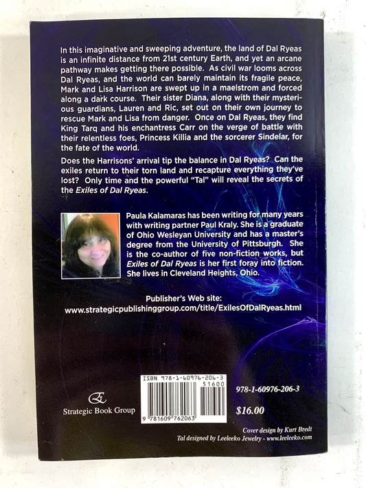 Exiles of Dal Ryeas by Paula Kalamaras (2010, Trade Paperback)