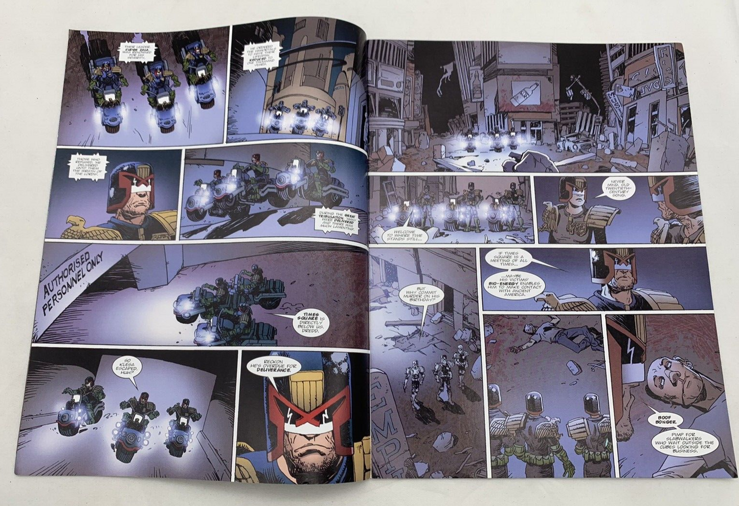 2000AD Program Issues 1614-1619 (6 Issues) UK Comics Rebellion Nov 2008-Jan 2009