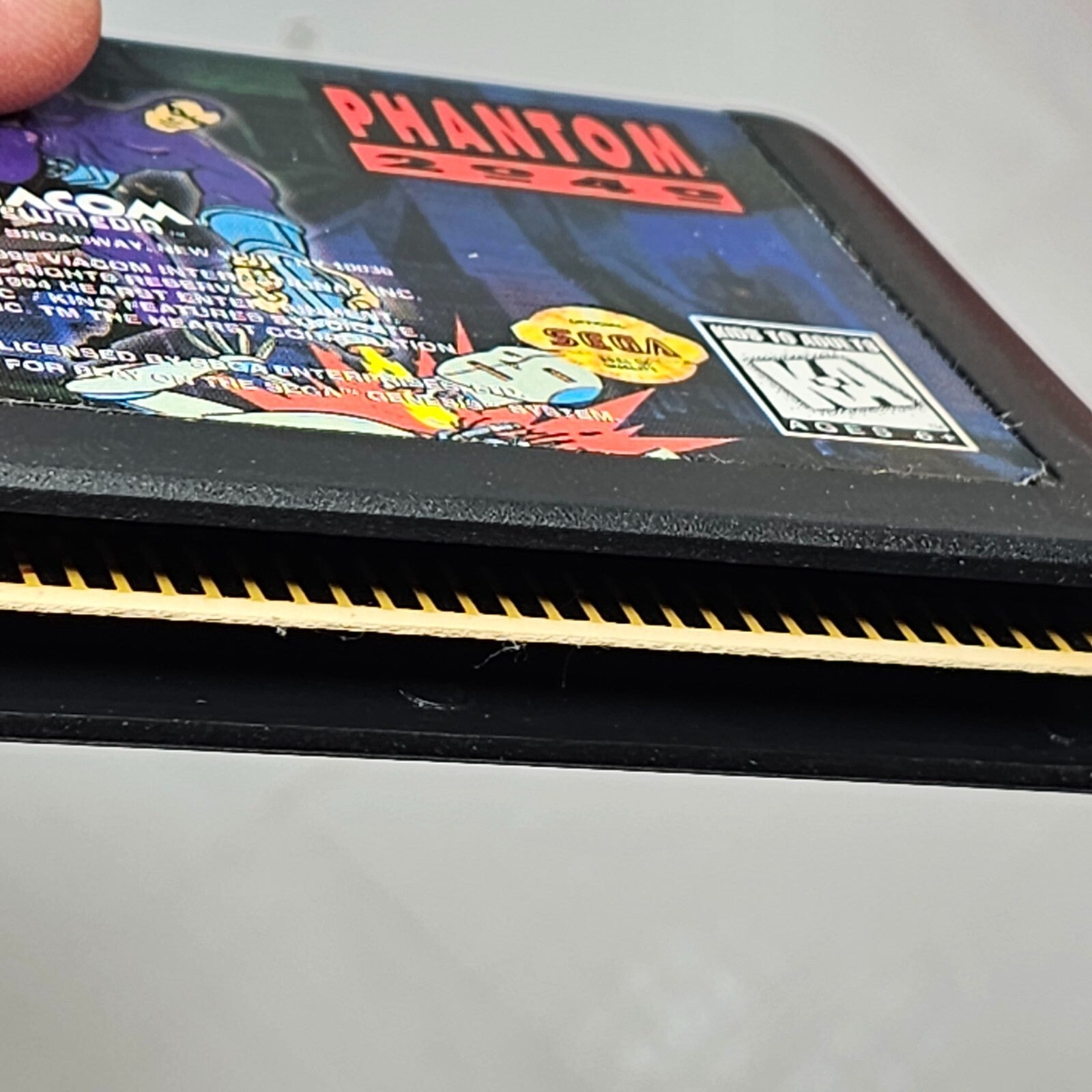 Phantom 2040 (Sega Genesis, 1995) Game, Box, Manual - Tested and Working