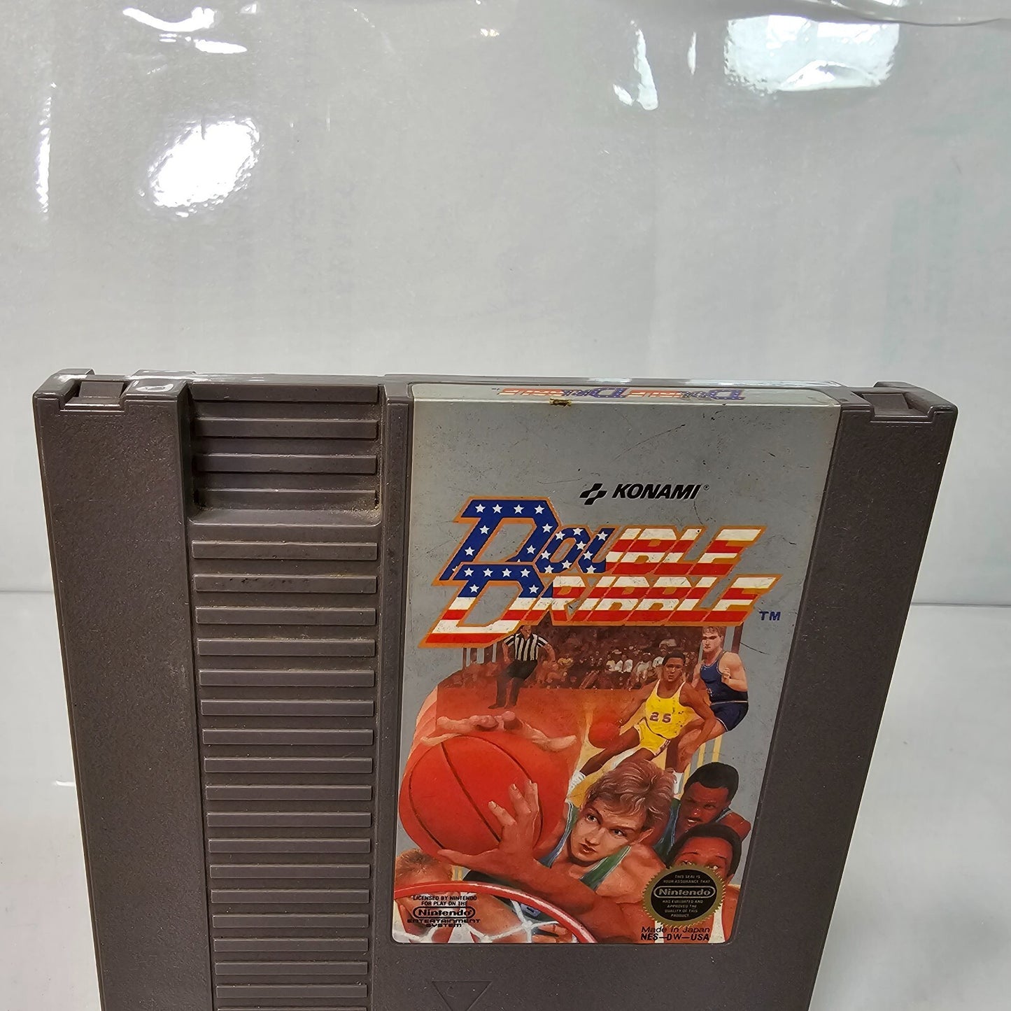 Double Dribble (Nintendo, 1987) Authentic Game Cartridge - Tested