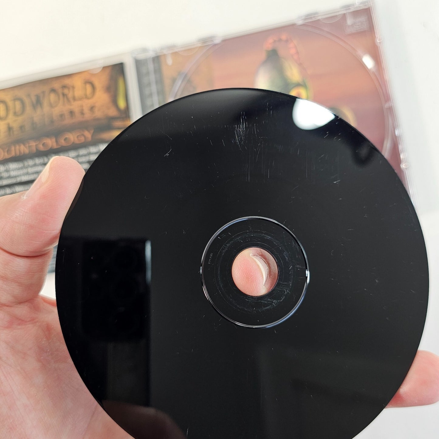 Oddworld: Abe's Oddysee (Sony PlayStation, 1997) Game Case Manual Registration