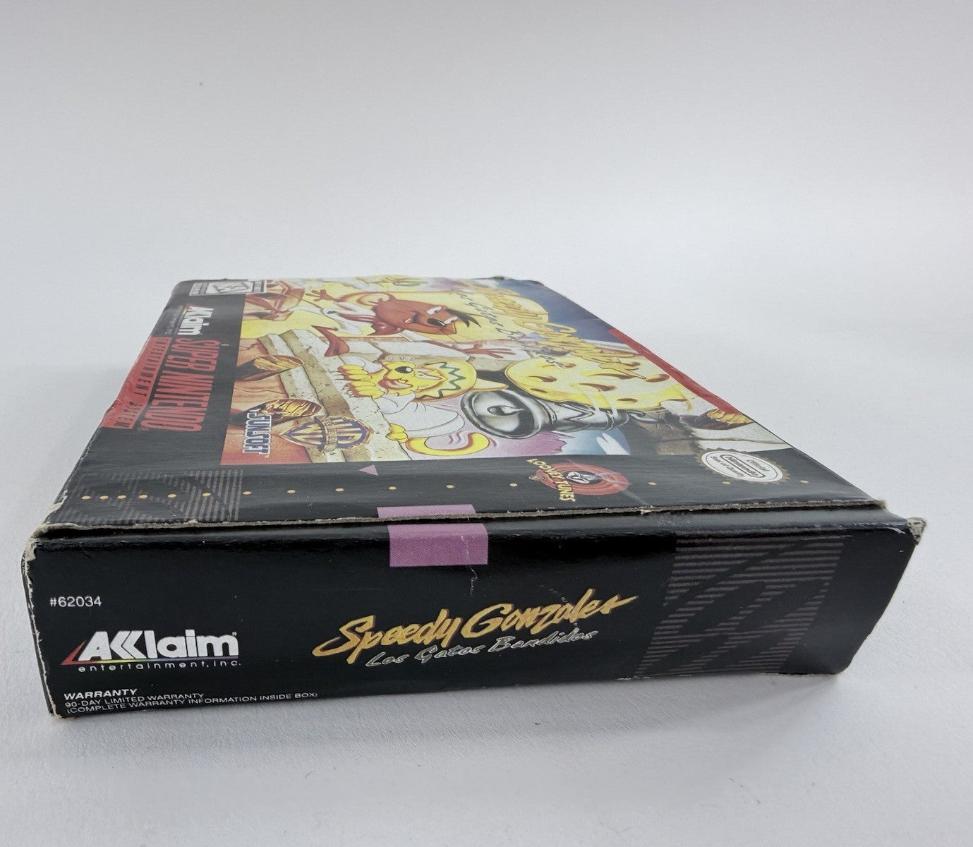 Speedy Gonzales: Los Gatos Bandidos (SNES, 1997) Game Box Manual Insert - Tested