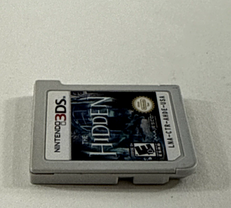 The Hidden (Nintendo 3DS, 2011) Game Cartridge - Tested and Working