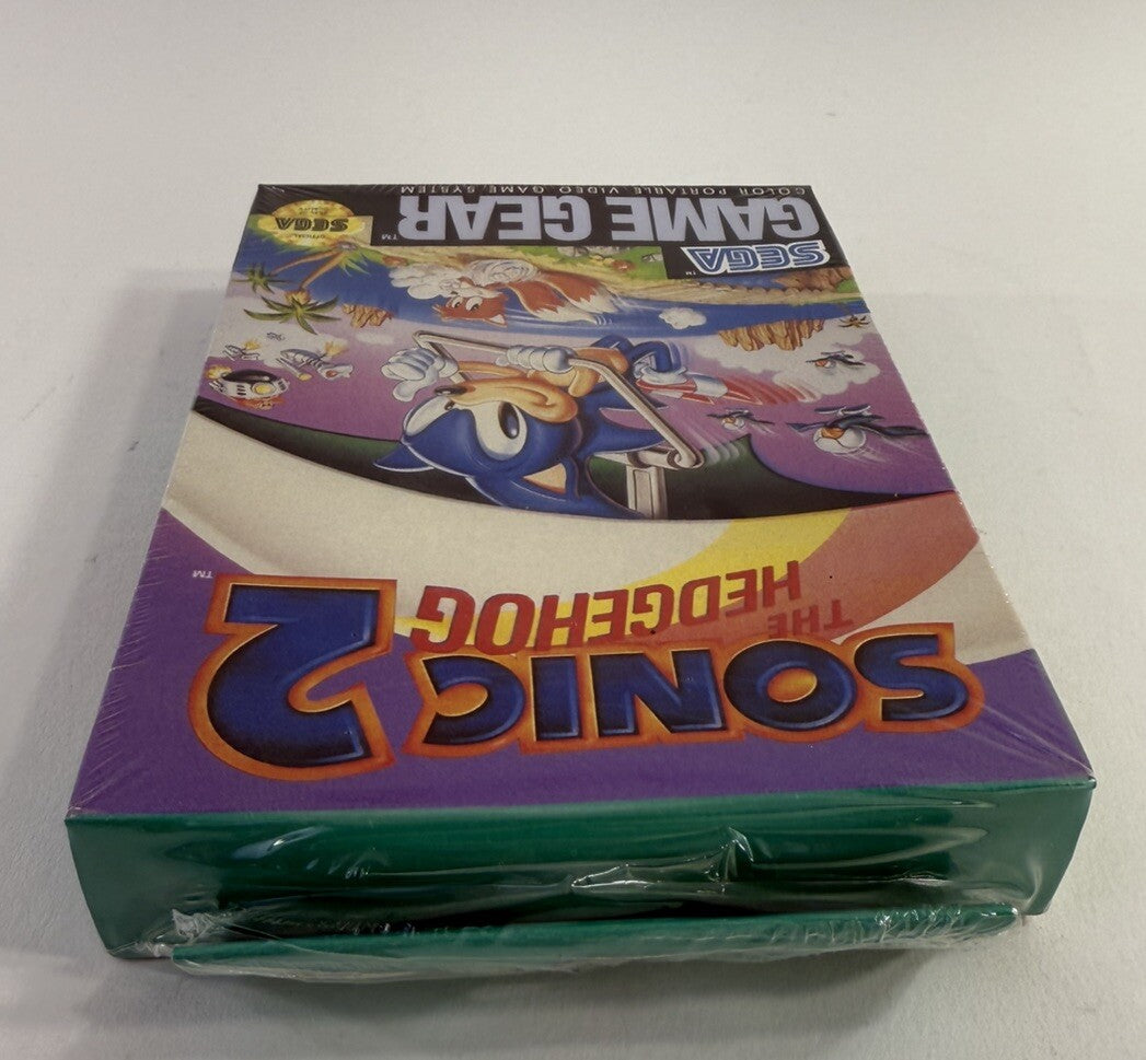 Sonic the Hedgehog 2 (Sega Game Gear, 1992) New, Factory Sealed