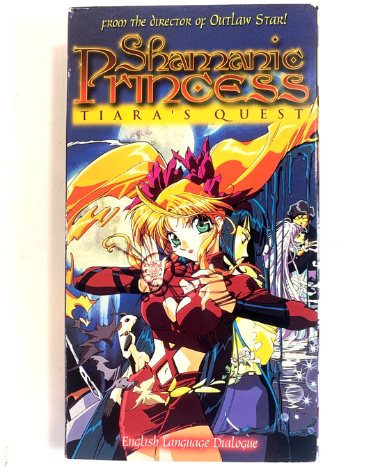 Shamanic Princess Vol. 1 - Tiaras Quest (VHS, 2000, Dubbed) - Tested