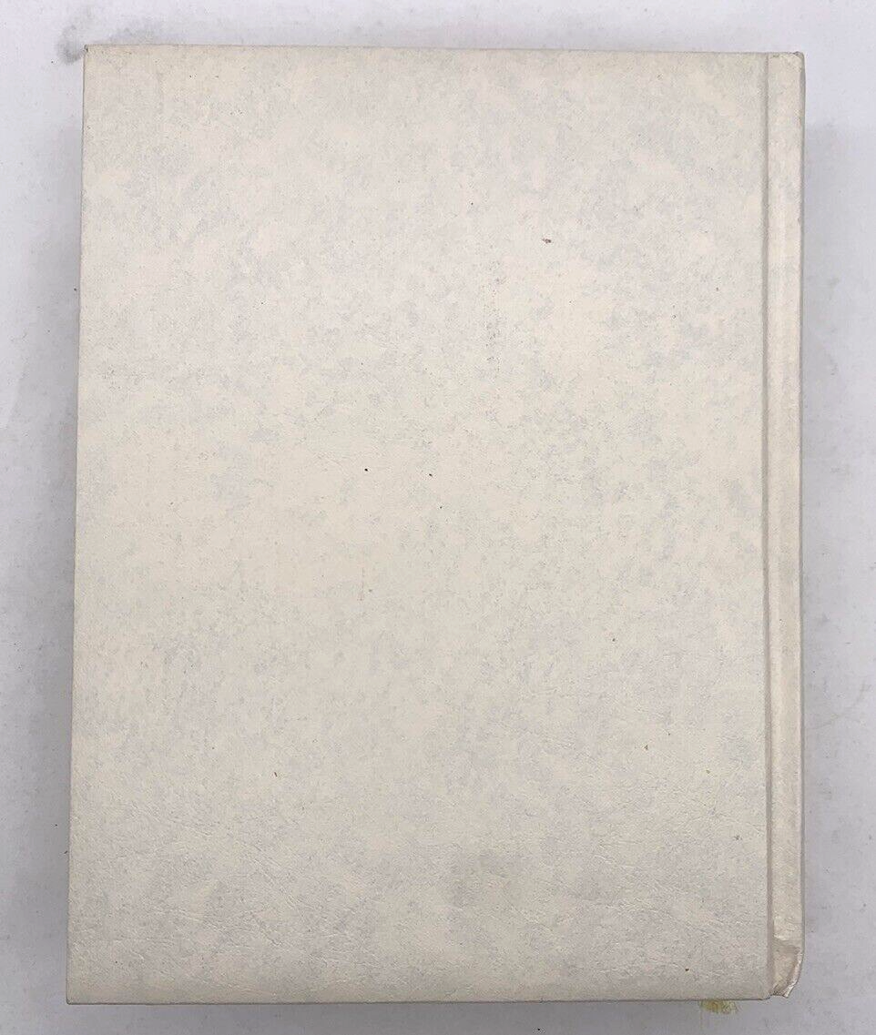 Large Vintage White & Gold Holy Bible Red Letter 1976 Keepsake Family Edition