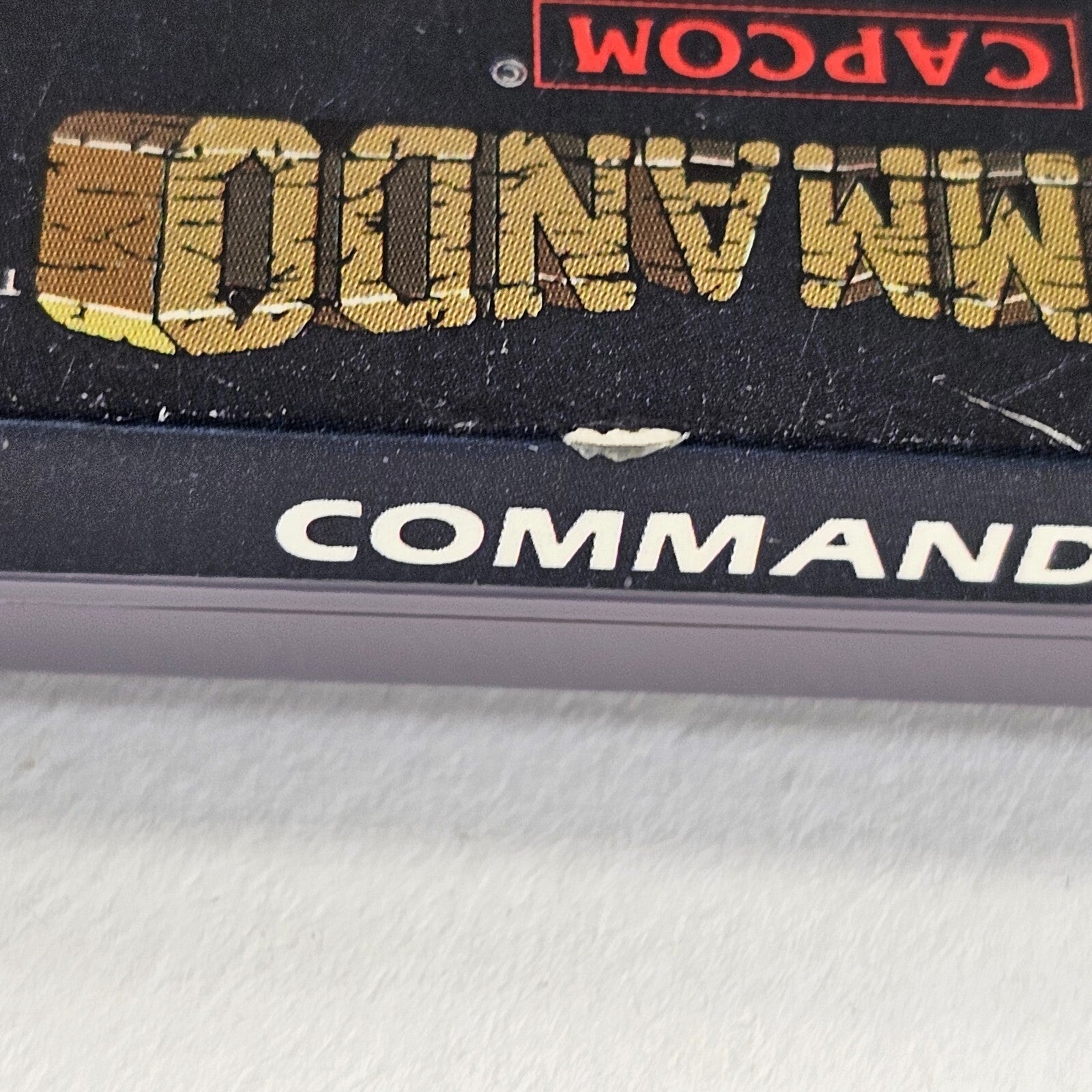 Commando (Nintendo Entertainment System, 1986) 5-Screw Game Cartridge - Tested