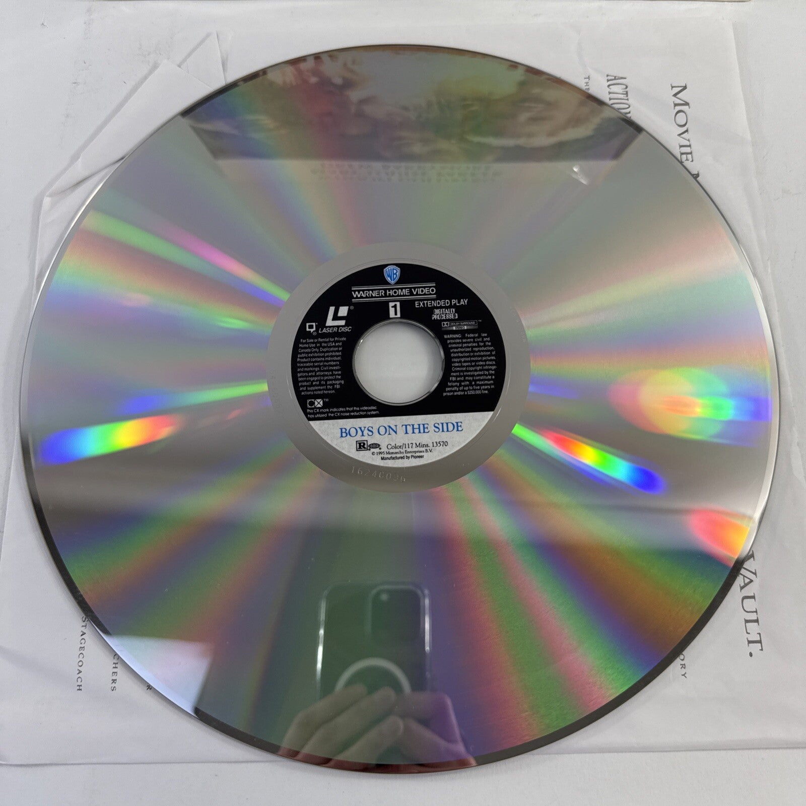 Boys on the Side (Laserdisc Bundle) Three Wishes, The Piano - Tested