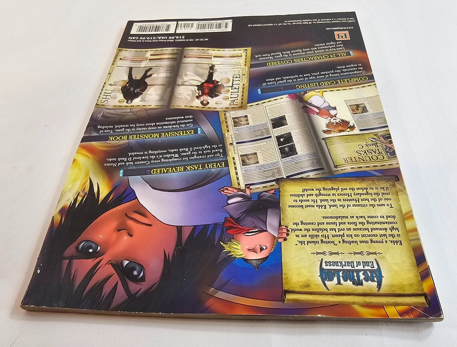 Brady Games 2005 Arc The Lad: End Of Darkness Strategy Guide