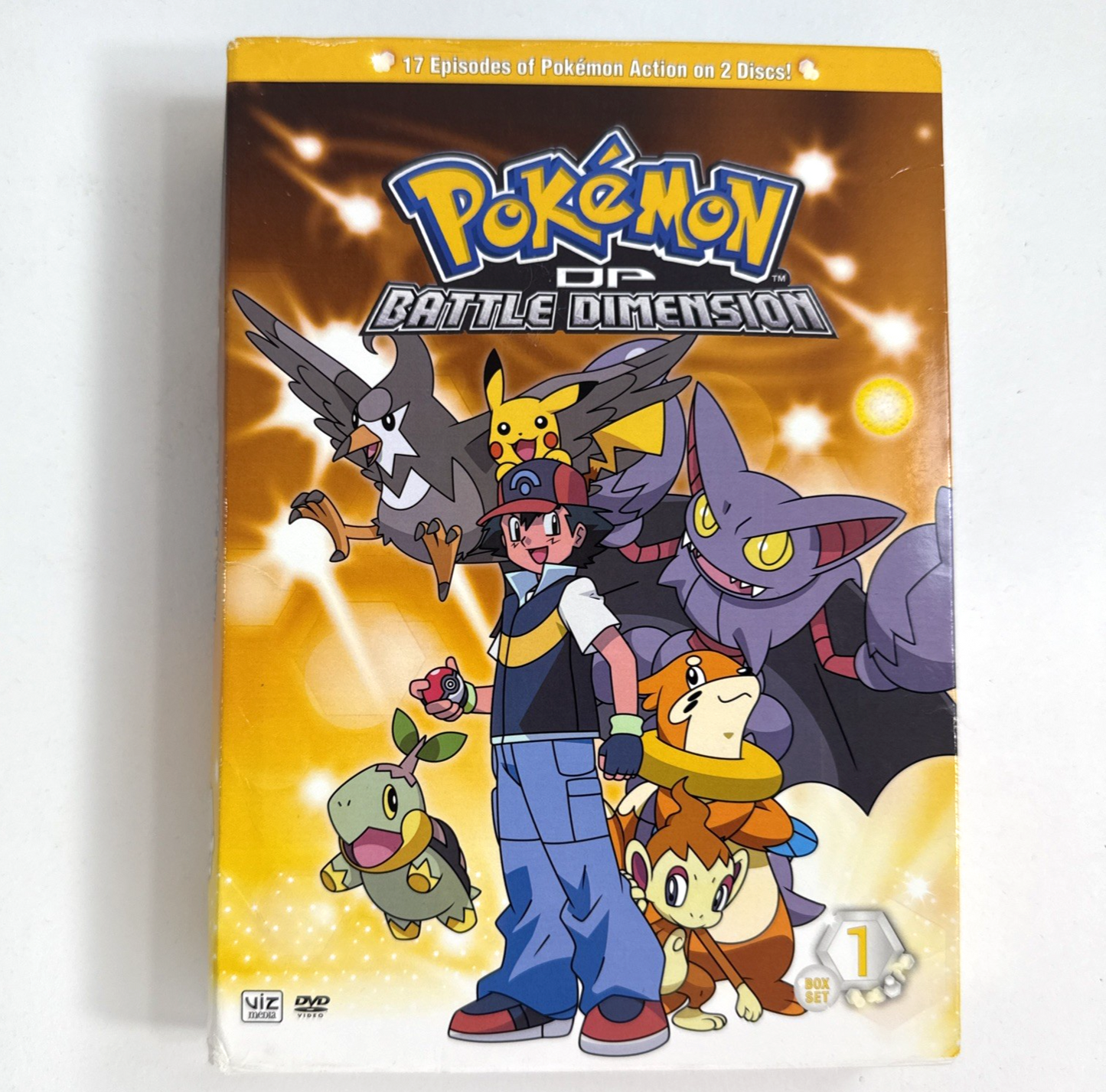 Pokemon: Diamond & Pearl Battle Dimension Box Set 1 (DVD Box Set) Tested