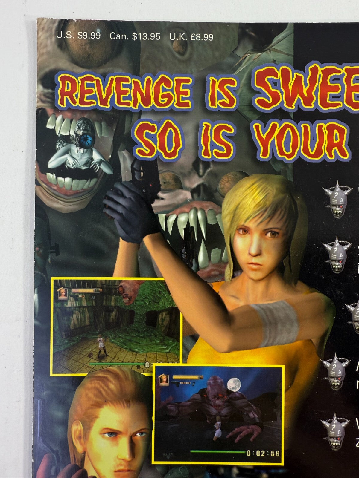 Zombie Revenge Official Strategy Guide (Prima Games, 2000) for Sega Dreamcast