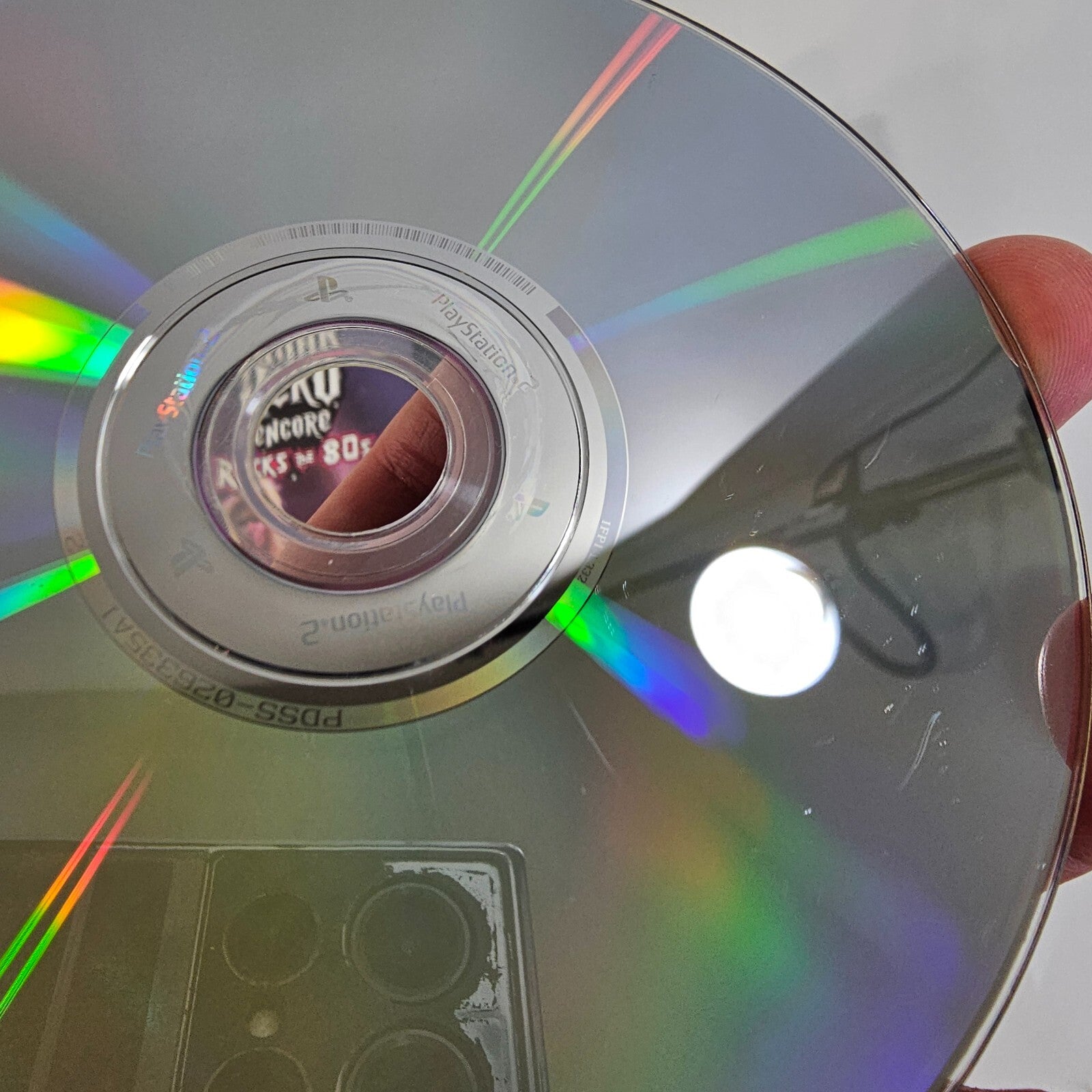 Guitar Hero Encore Rocks the 80's (Sony PlayStation 2, 2007) Case Game Manual