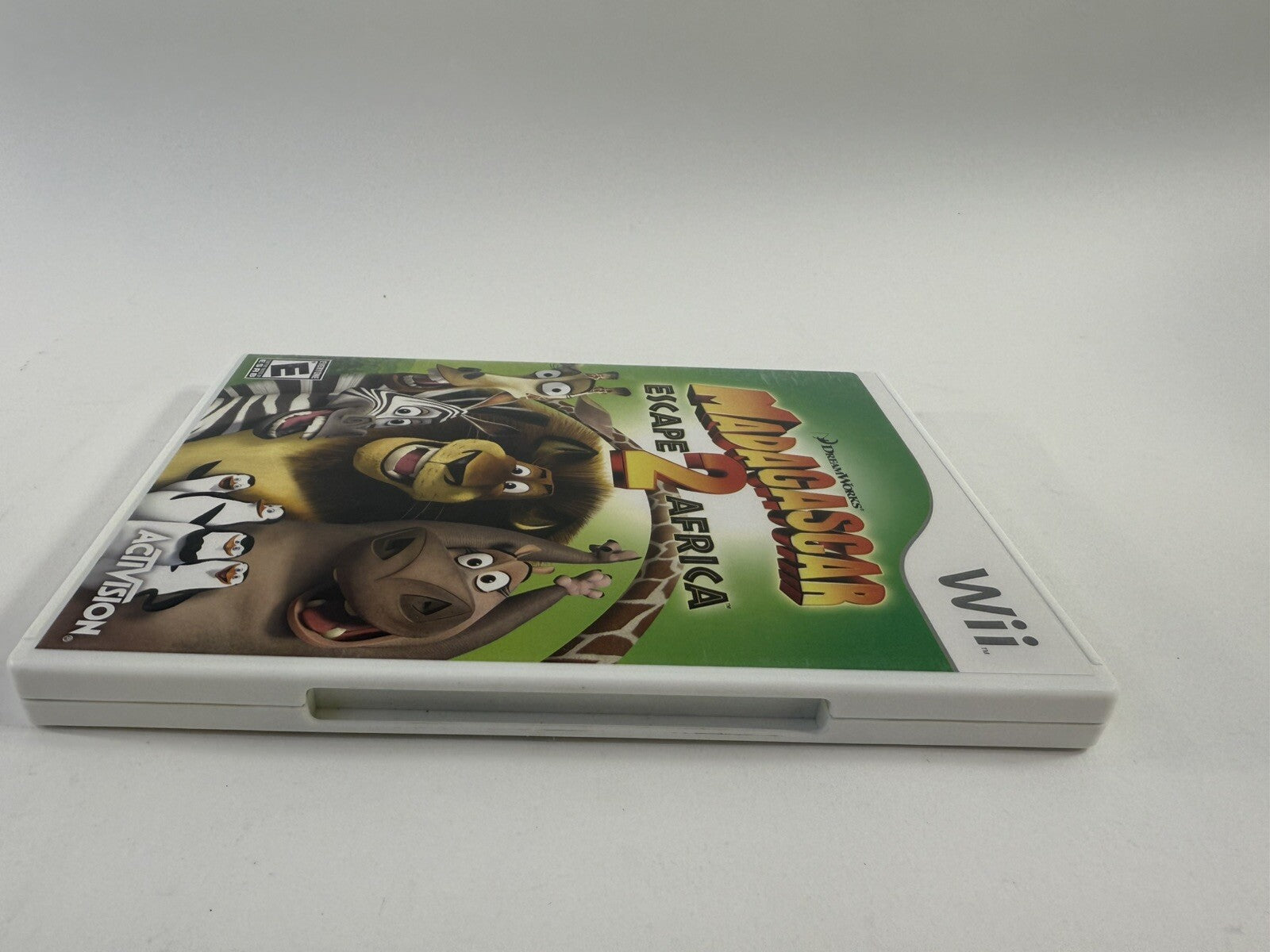 Madagascar: Escape 2 Africa (Nintendo Wii, 2008) Game Case Manual - Tested