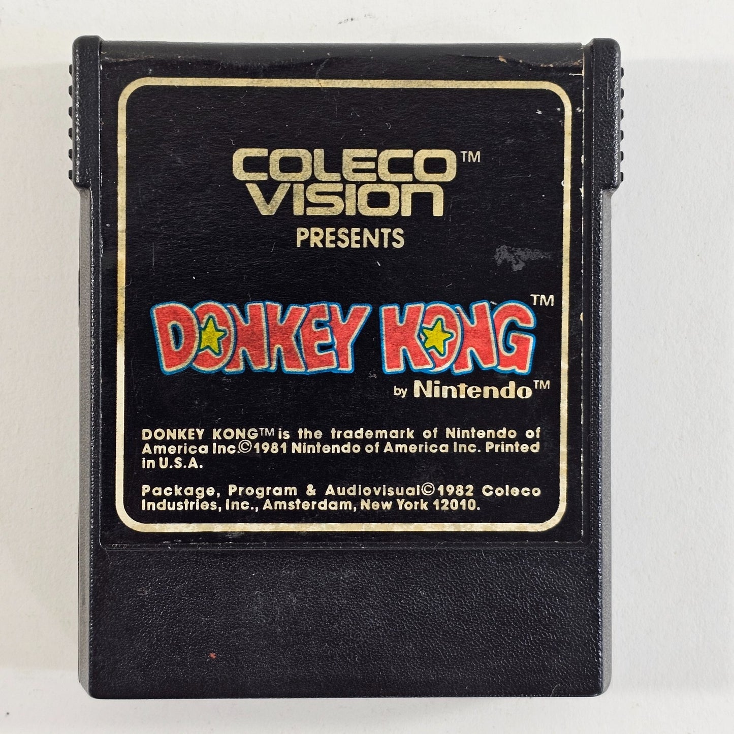 Donkey Kong (Colecovision, 1982) Authentic Game Cartridge