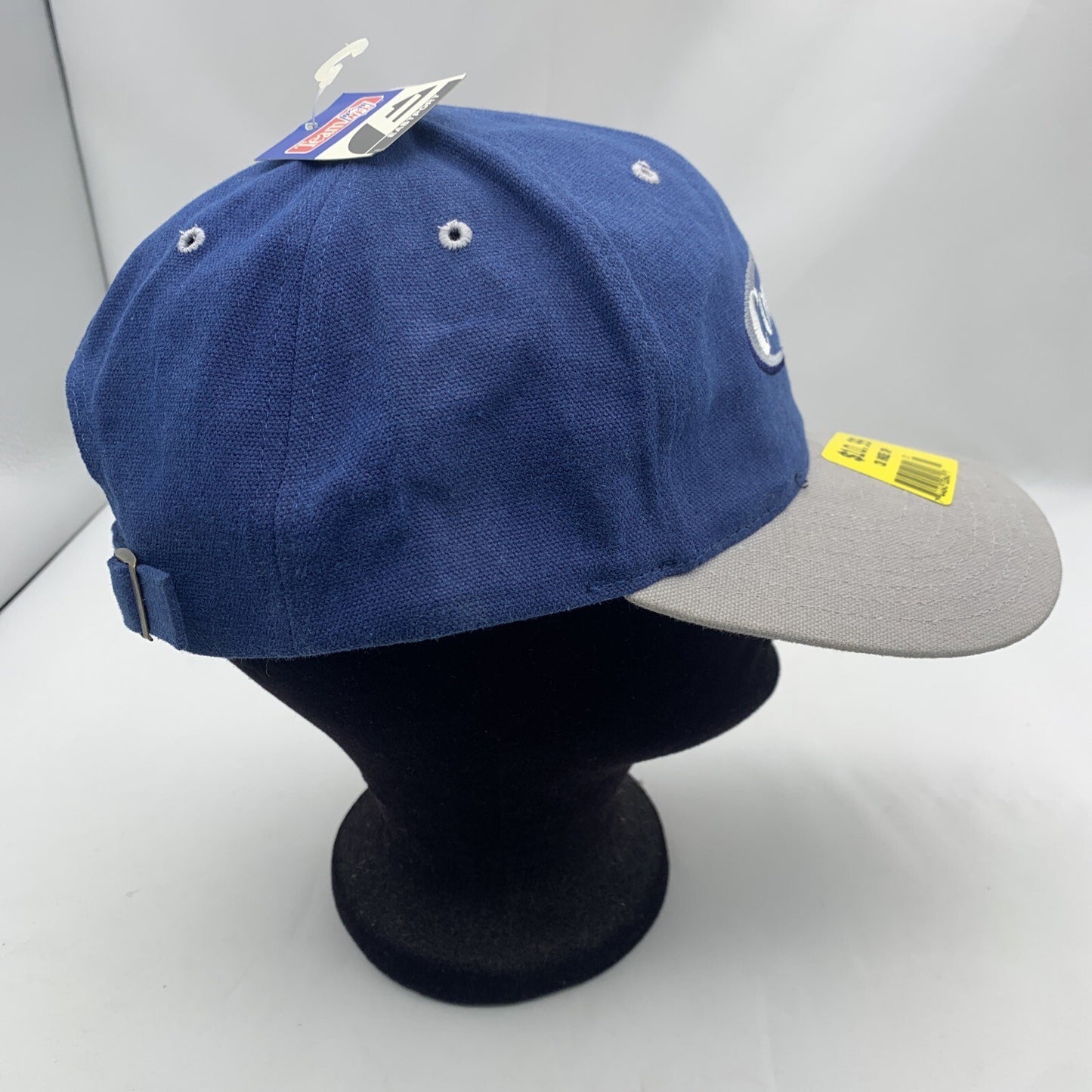 Vintage 1990s Dallas Cowboys NFL Team Rare Script Star EastPort Strapback Hat