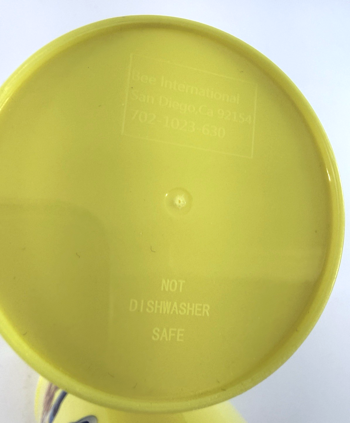 Nestle Nesquik Quicky Bunny 6.5” Collectible Yellow Cup Set (2) - Handwash Only