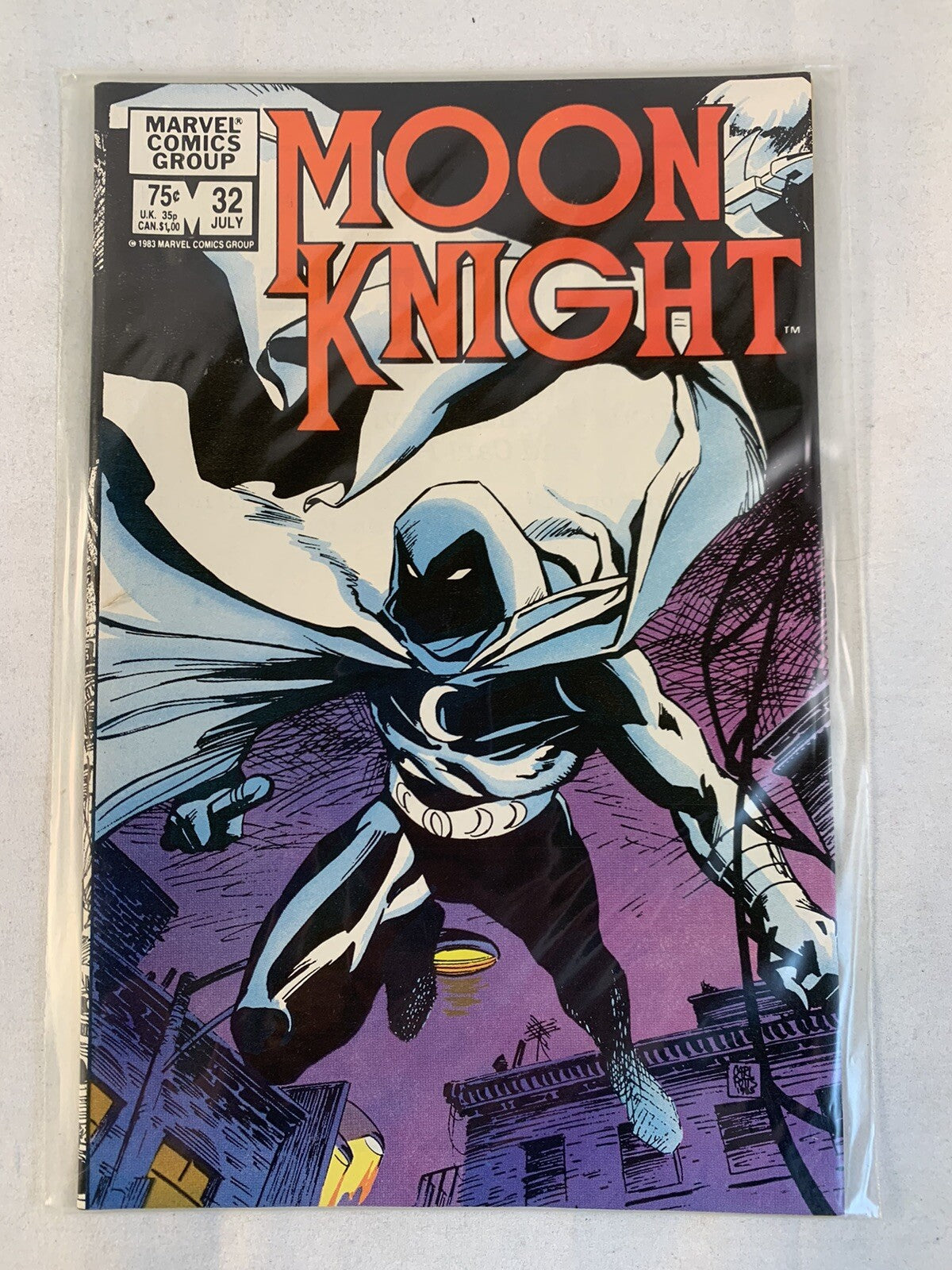 MOON KNIGHT #30 31 32 33 34 (Marvel Comics 1983) Mid Grade Vintage Comics
