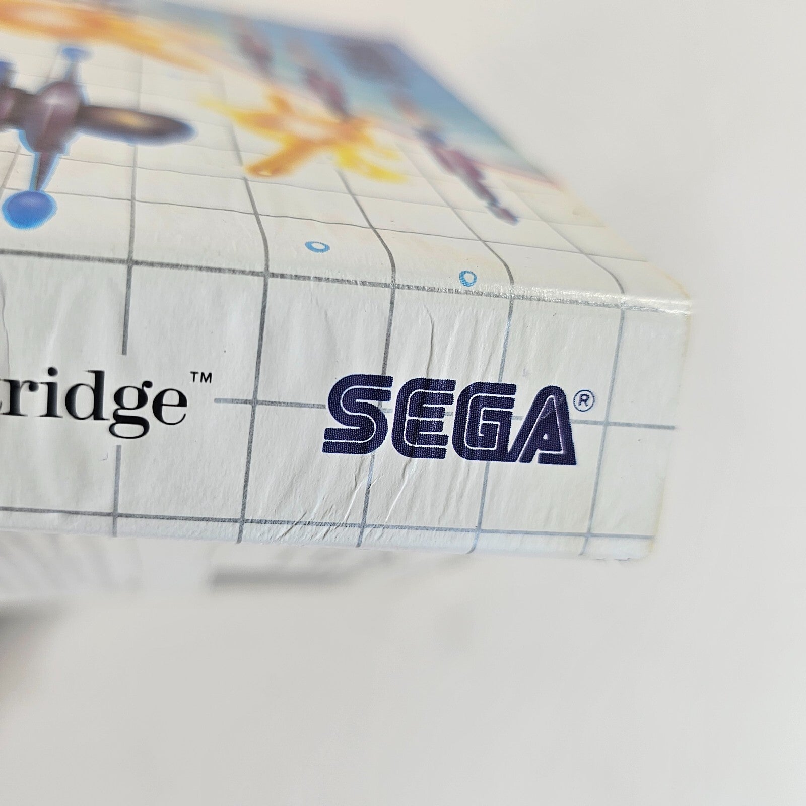 Global Defense (Sega Master System, 1987) Game and Case - Tested - Read