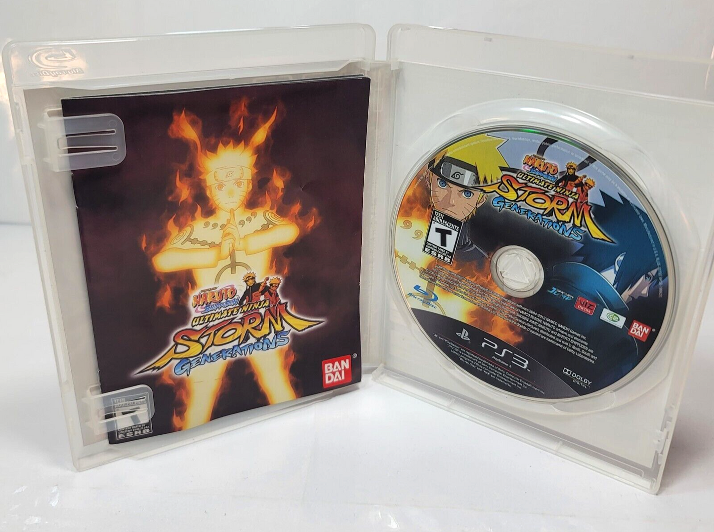Naruto Shippuden Ultimate Ninja Storm Generations (PlayStation 3, 2012) Complete