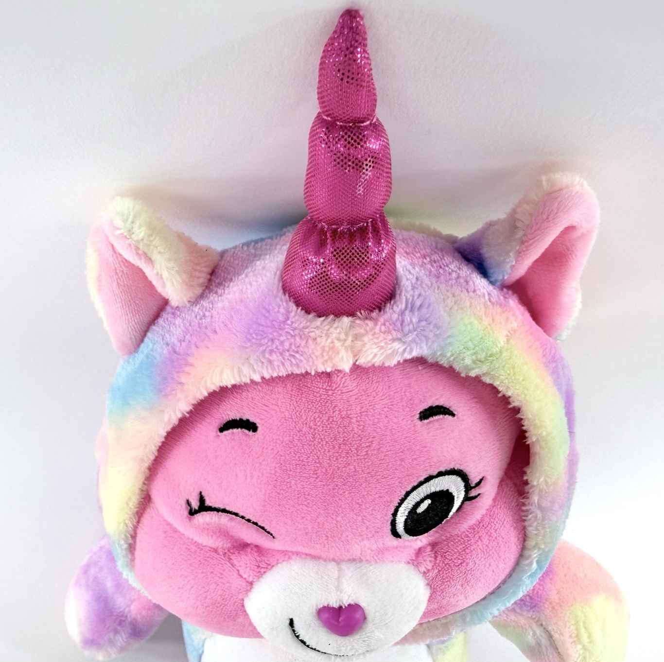 Big Fun 2021 Care Bears Hoodie Friends 12” Cheer Bear Unicorn Plush