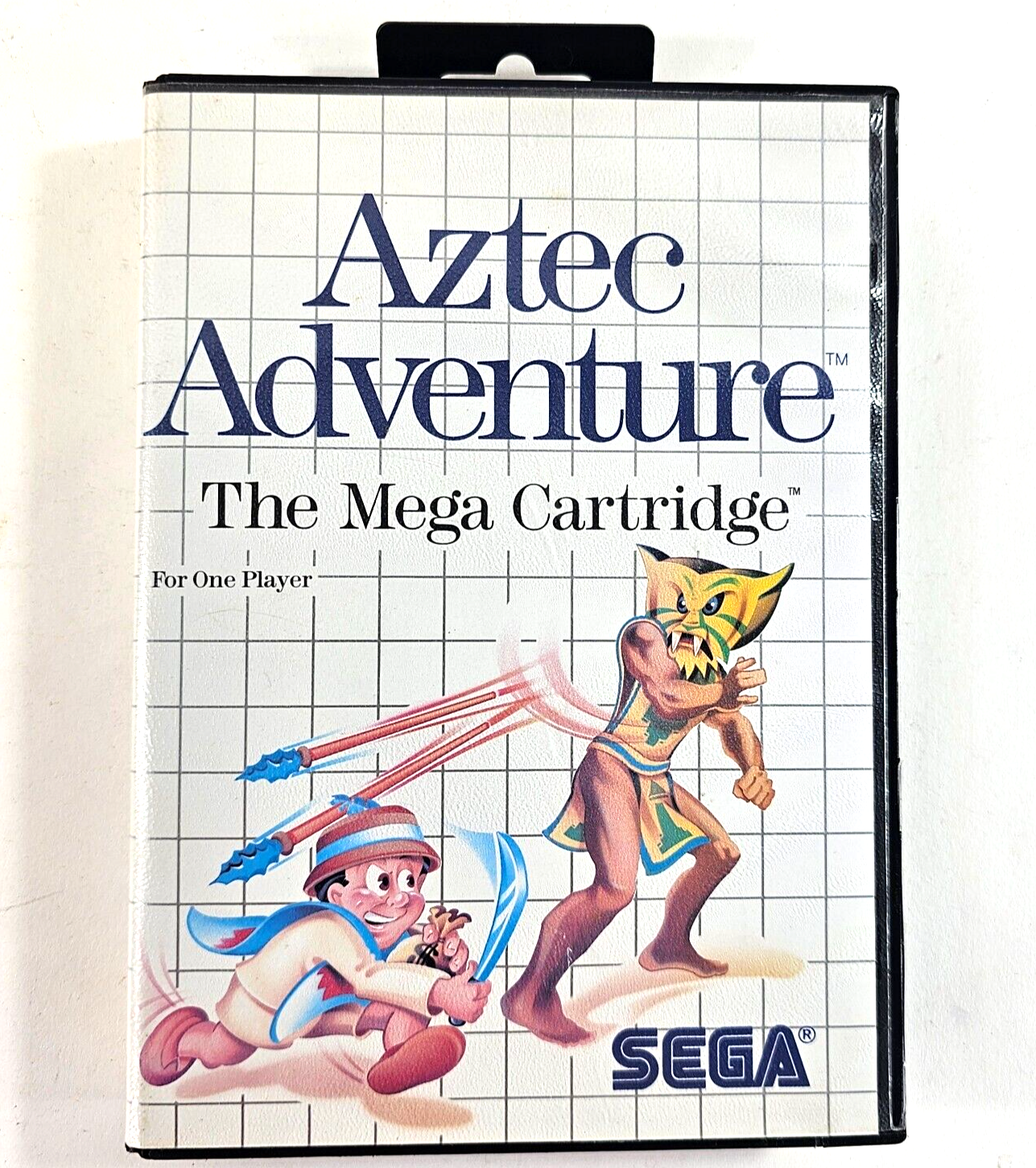 Aztec Adventure (Sega Master System, 1988) Game and Case - Tested - Read
