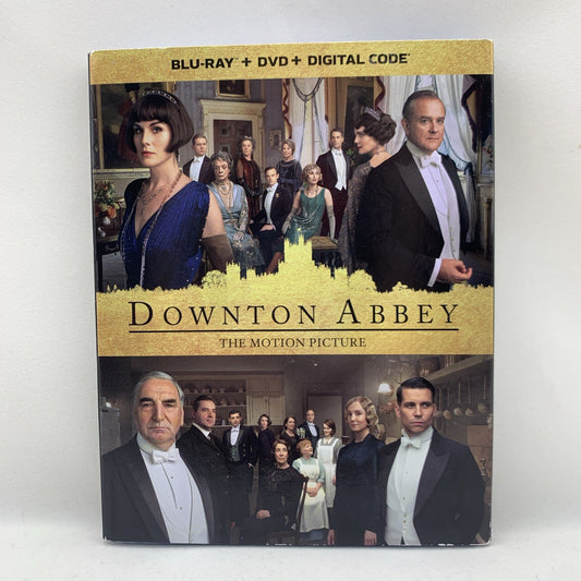 Downton Abbey: The Motion Picture (Blu-ray/DVD, 2019) New with Slipcover