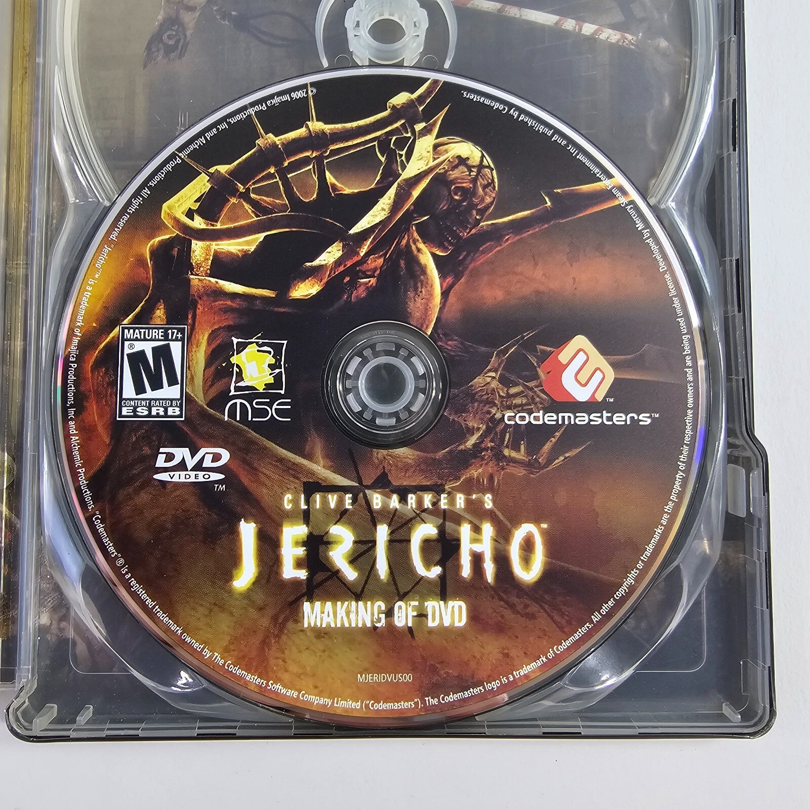 Clive Barker's Jericho: Special Edition (Xbox 360, 2007) Tested and Working