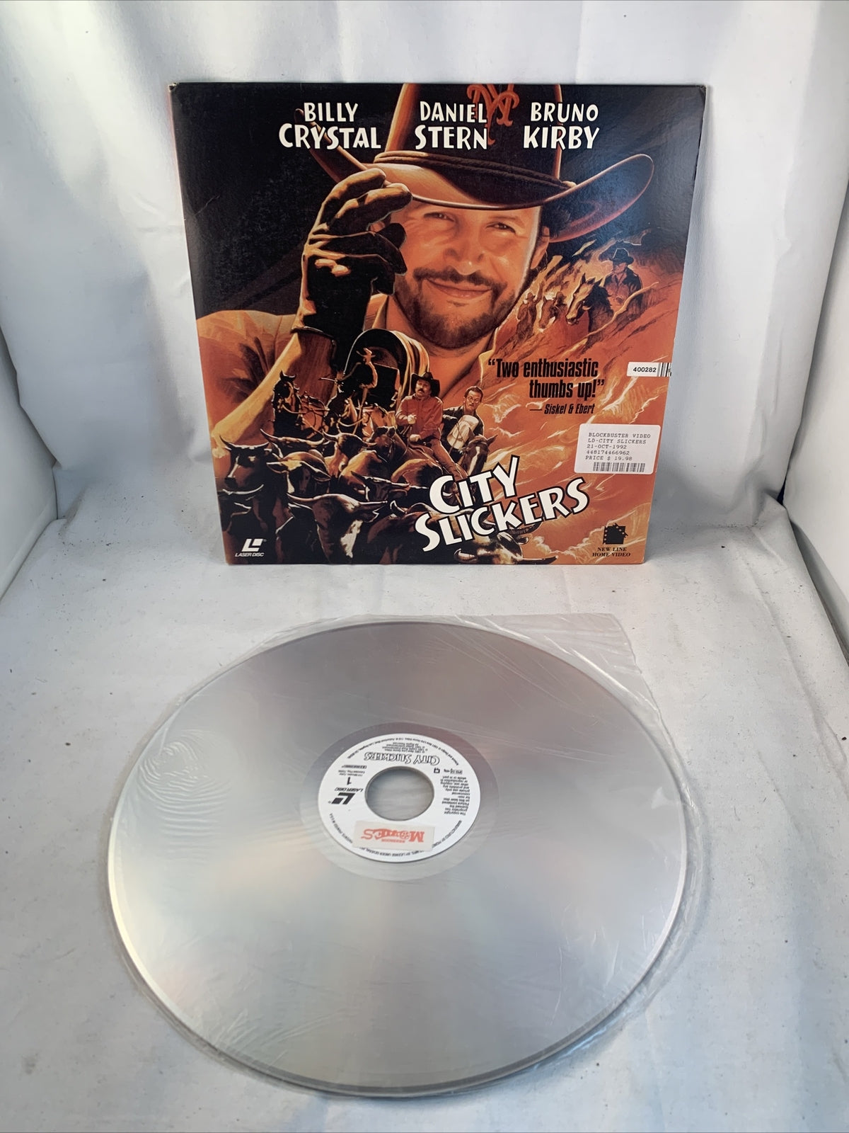 City Slickers Laserdisc (New Line Cinema, 1991) Billy Crystal - Tested
