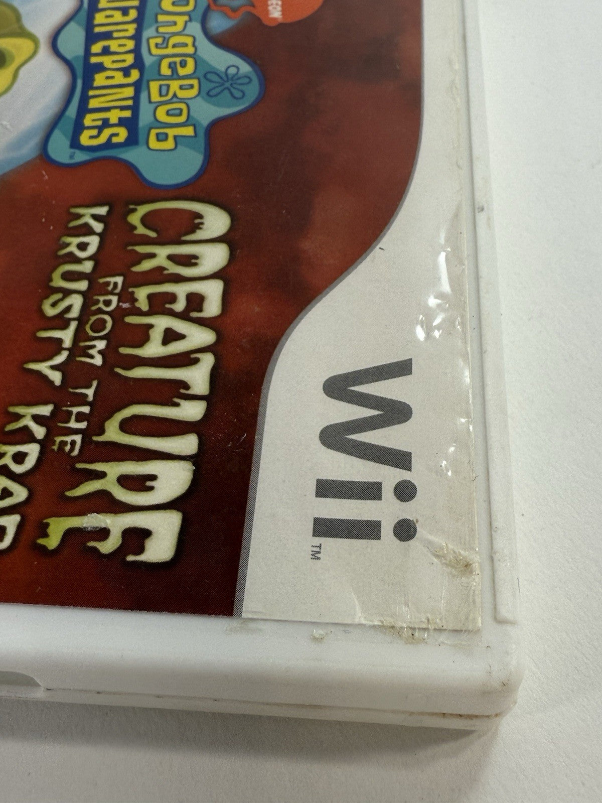 SpongeBob SquarePants: Creature from the Krusty Krab (Nintendo Wii, 2006) Tested