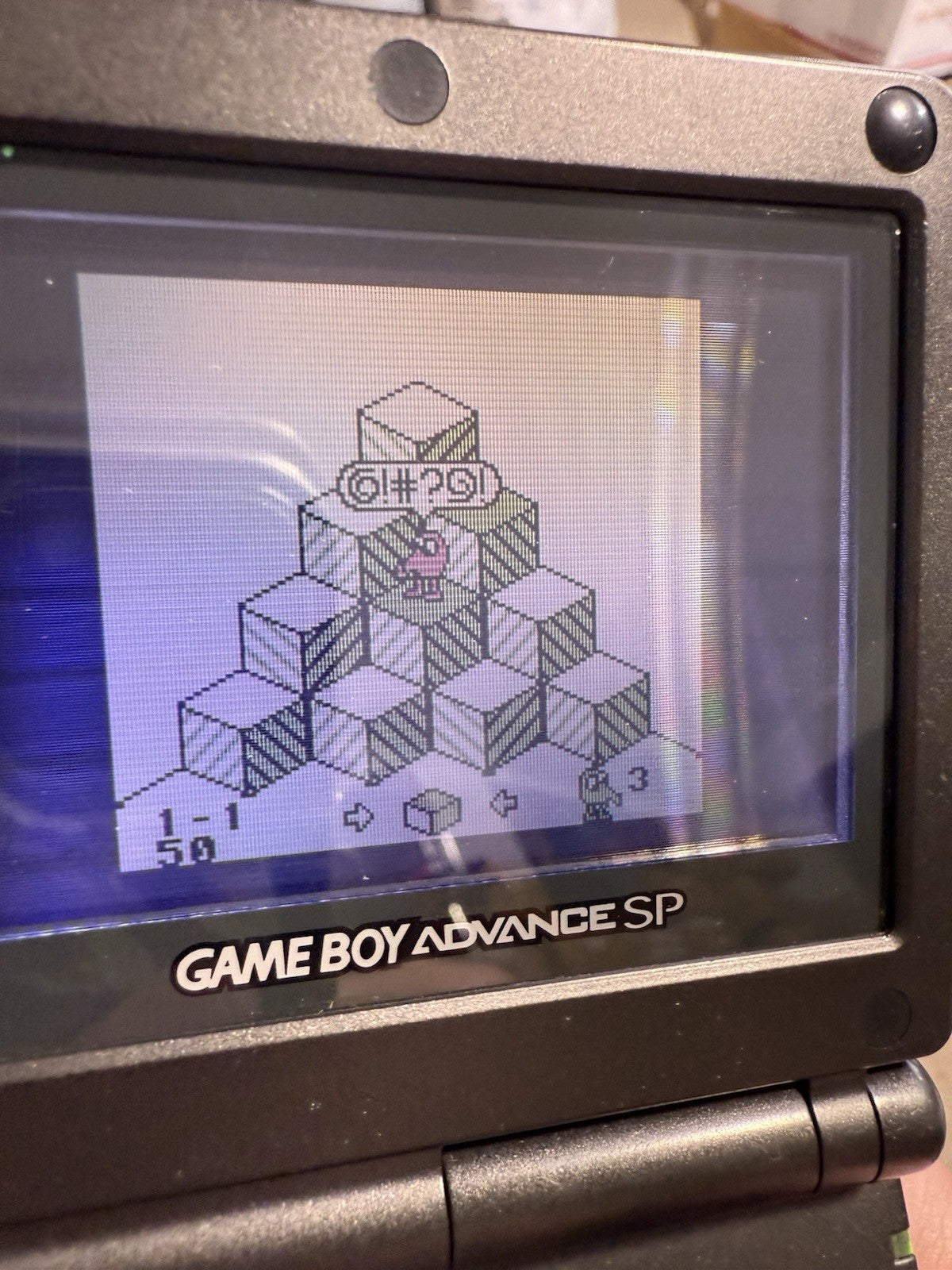 Q*Bert (Nintendo GameBoy, 1991) Game Box Manual Registration Inserts - Tested