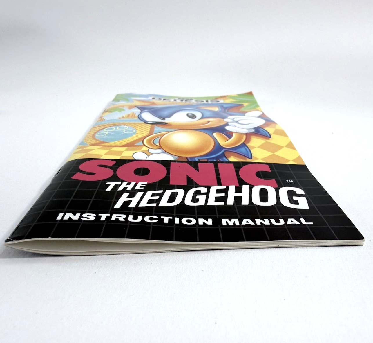 Sonic The Hedgehog (Sega Genesis, 1991) Original Retail Case & Manual - No Game