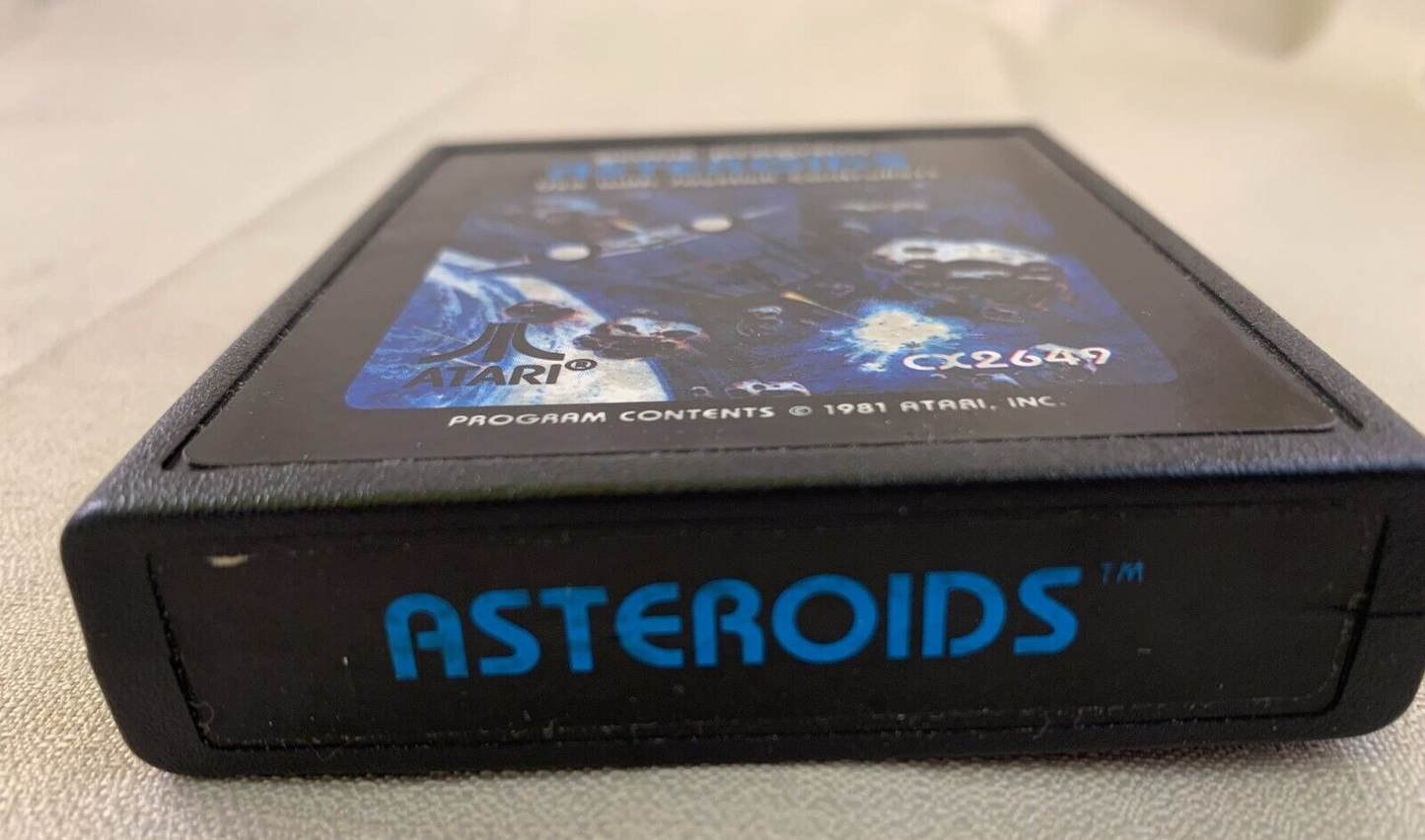 Asteroids (Atari 2600, 1981) Game Cartridge