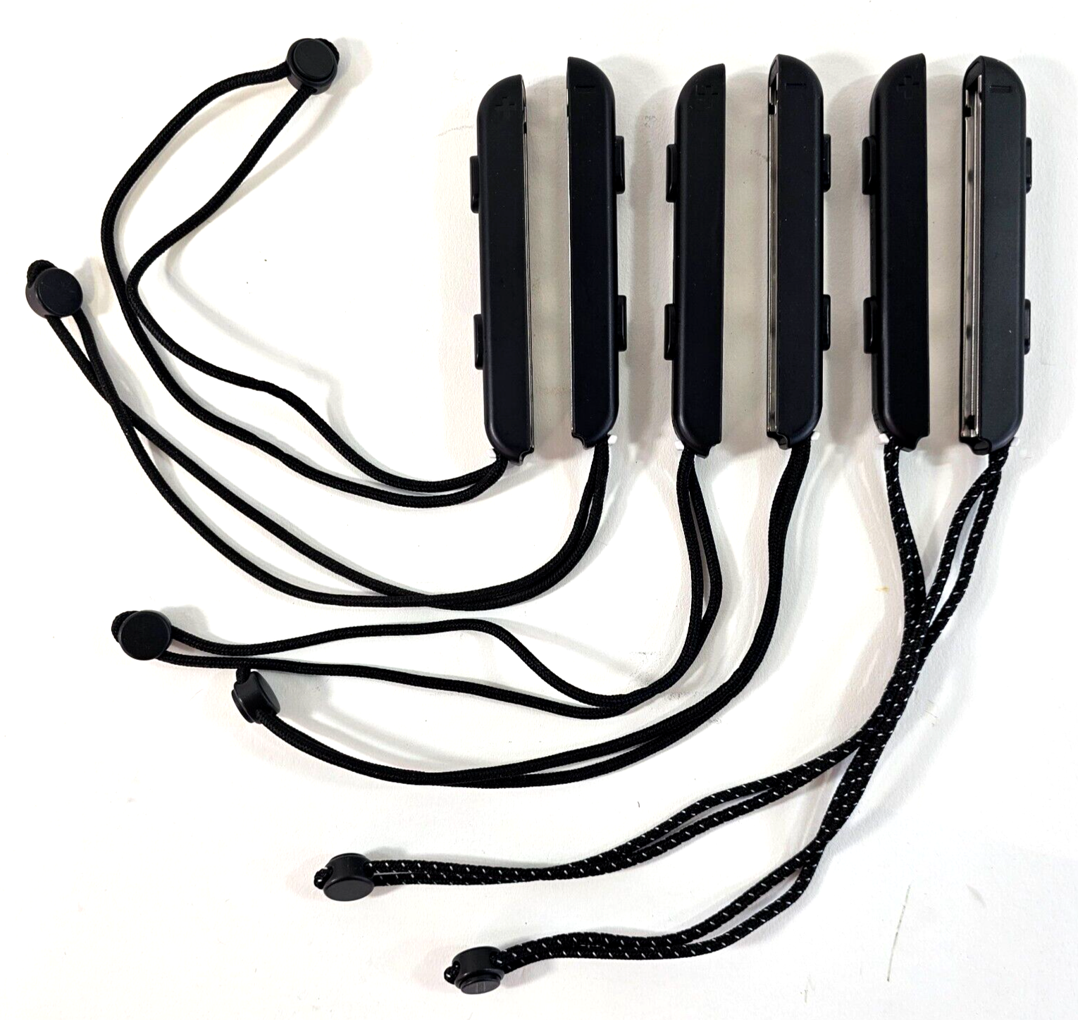 Nintendo Switch Joy Con Remote Black Wrist Straps HAC-014 (Set of 6)
