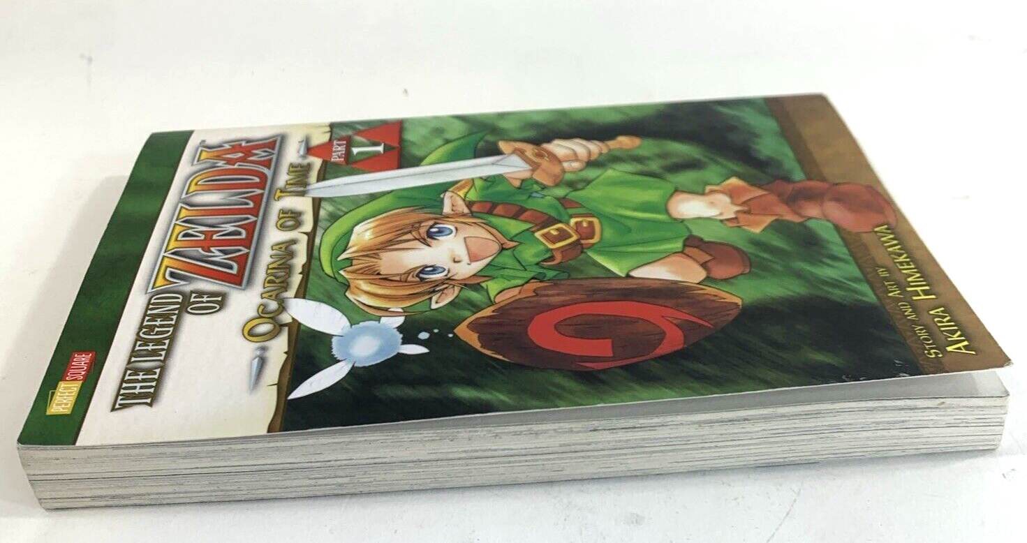 The Legend of Zelda Ocarina of Time #1 (Paperback, 2015) Perfect Square Edition