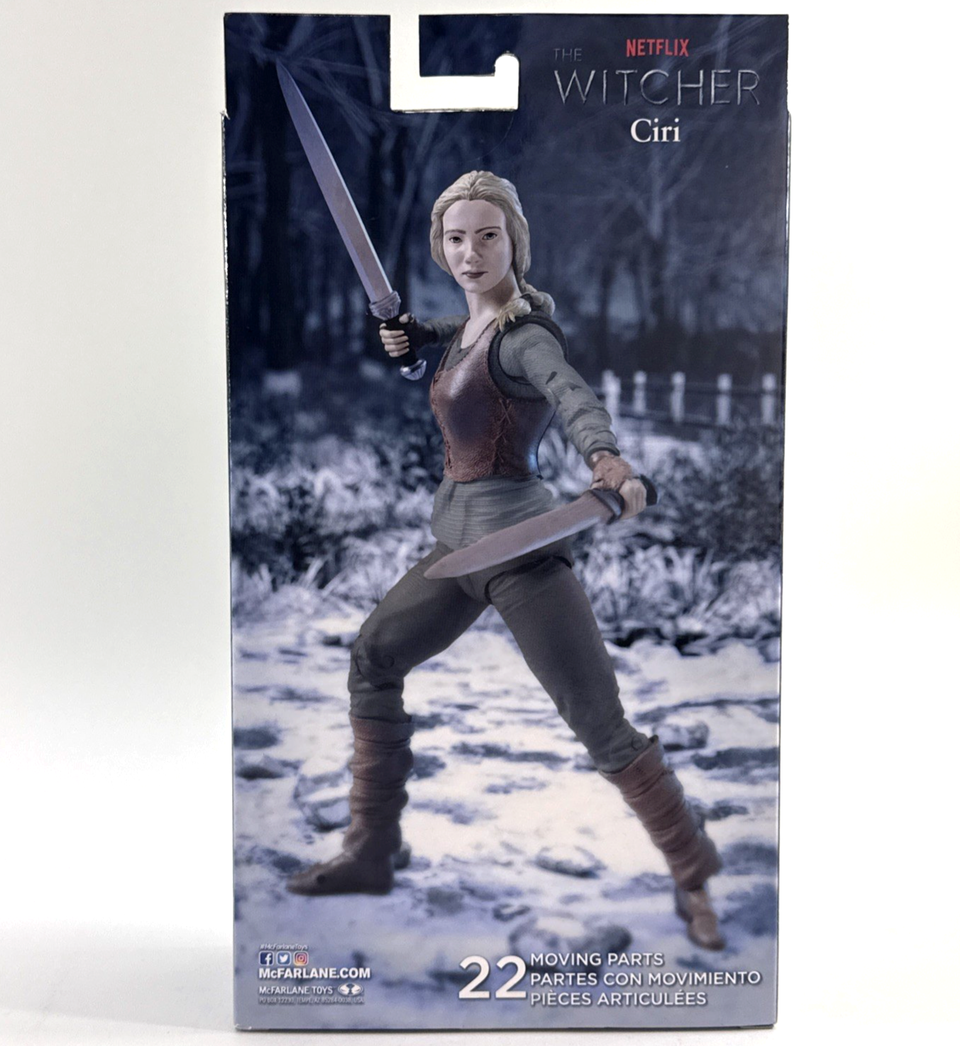 McFarlane Toys 2022 Netflix The Witcher WV2 7" Ciri (Season 2) Figure - New