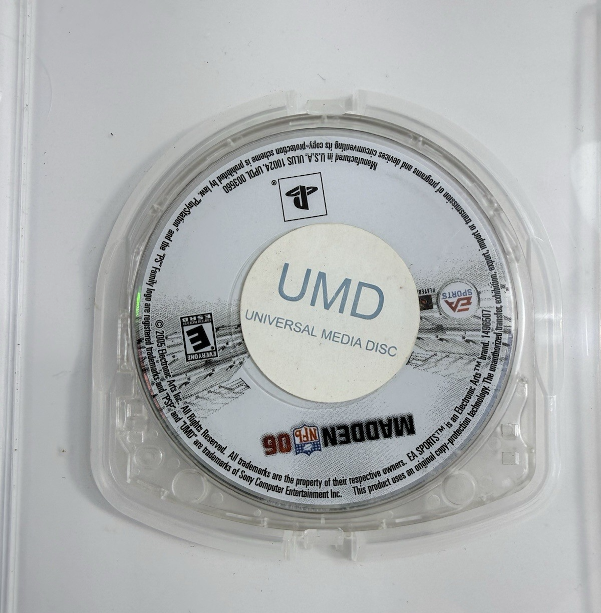 Madden NFL 06 (Sony PSP, 2005) Game And Case - Tested and Working