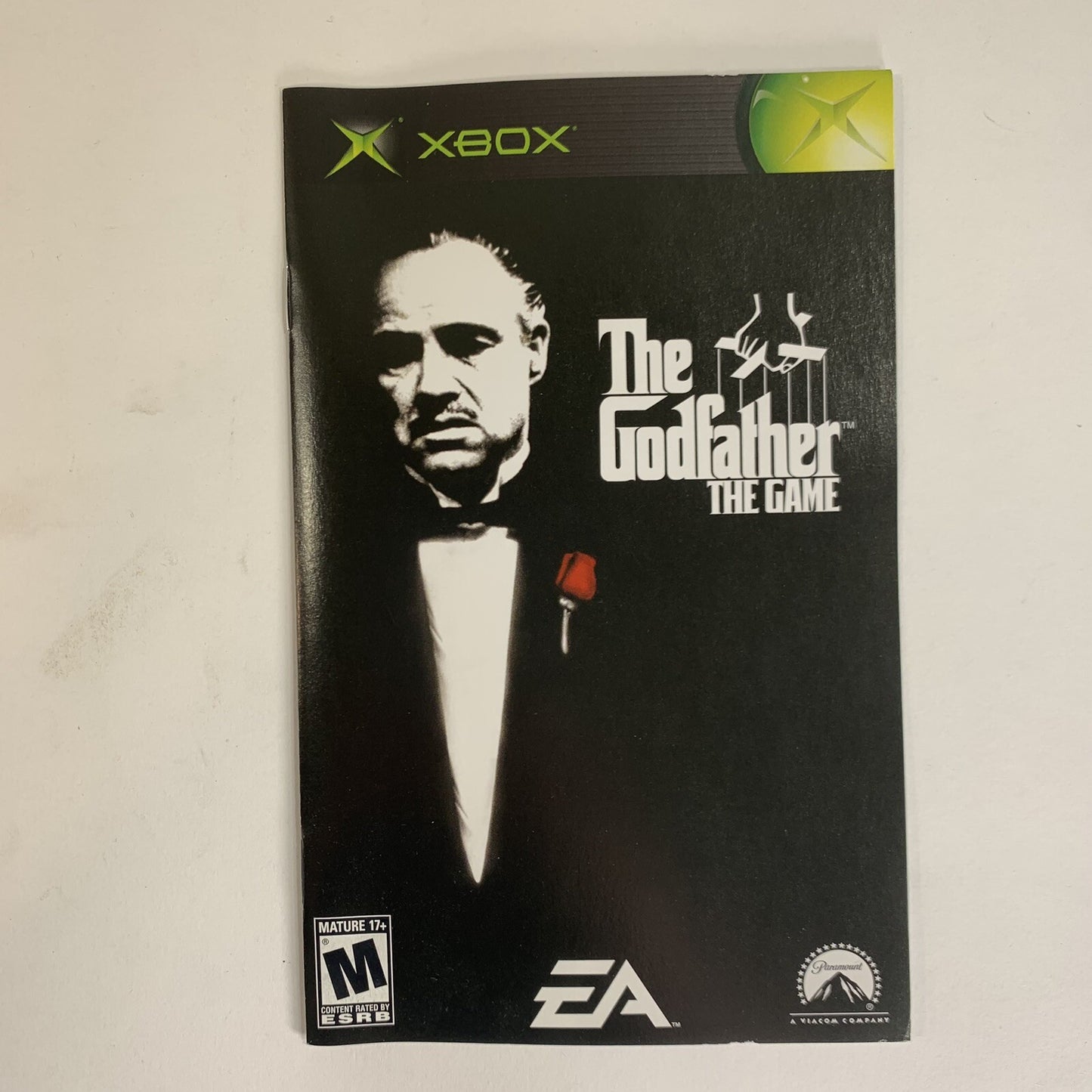Godfather: The Game (Microsoft Xbox, 2006) Game Case Manual - Tested