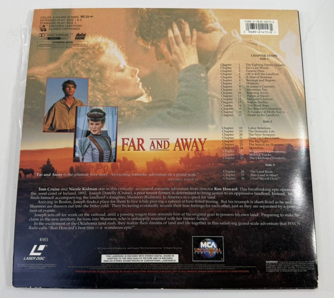 Don Juan de Marco (Laserdisc Bundle) Far And Away, Lady Hawke - Tested