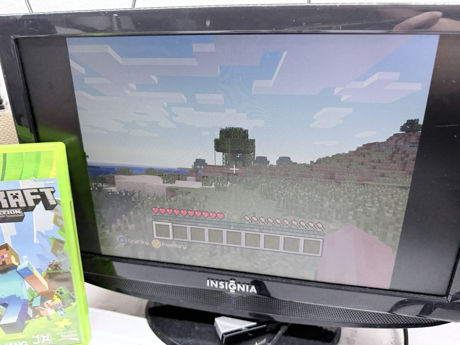 Minecraft (Microsoft Xbox 360, 2013) Game and Case - Tested and Working