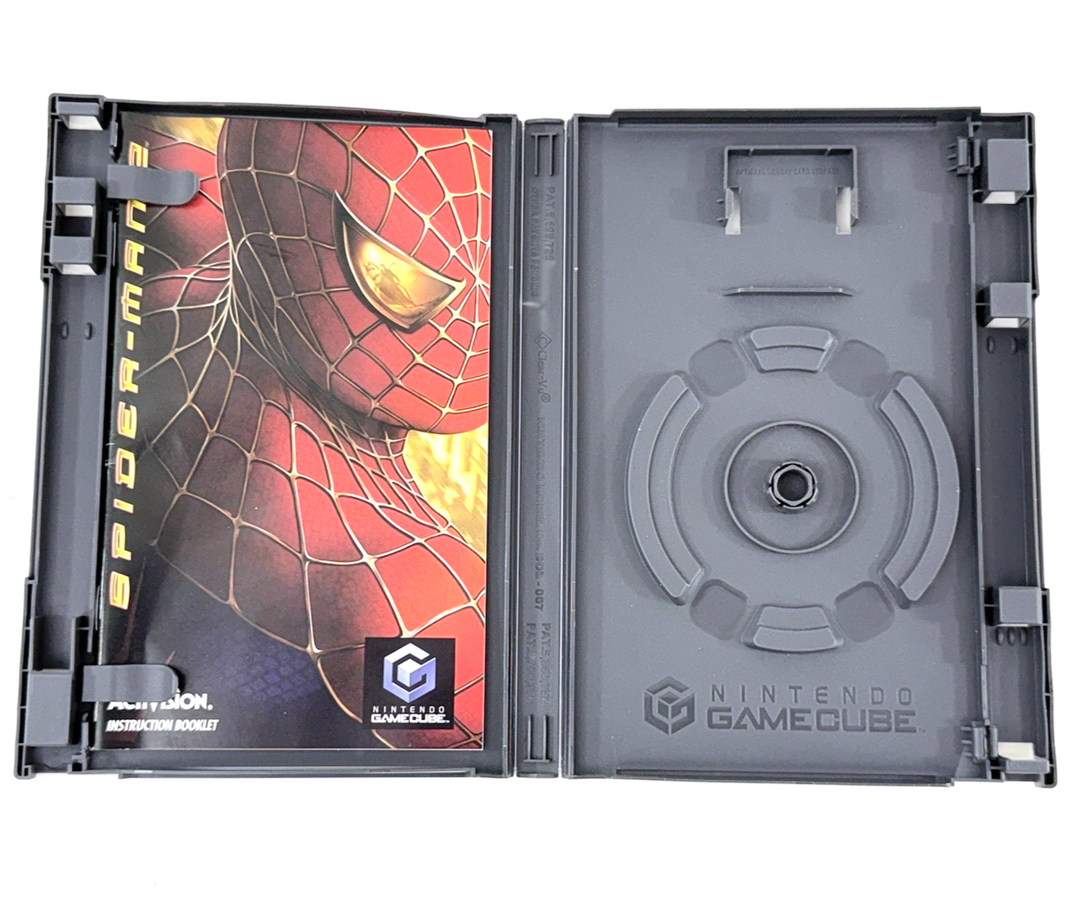 Spider-Man 2 Nintendo GameCube Original Case, Cover Art, Manual - No Game