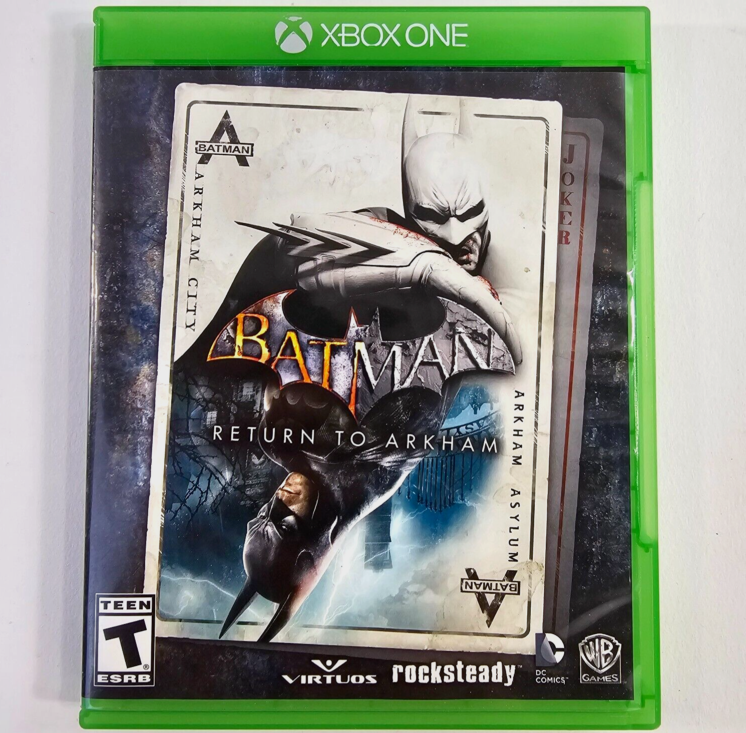 Batman: Return To Arkham (Microsoft Xbox One, 2016) Discs, Case, Manual - Tested