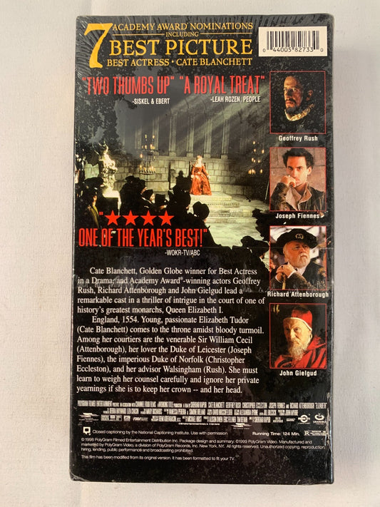 Elizabeth (VHS, 2003) NEW