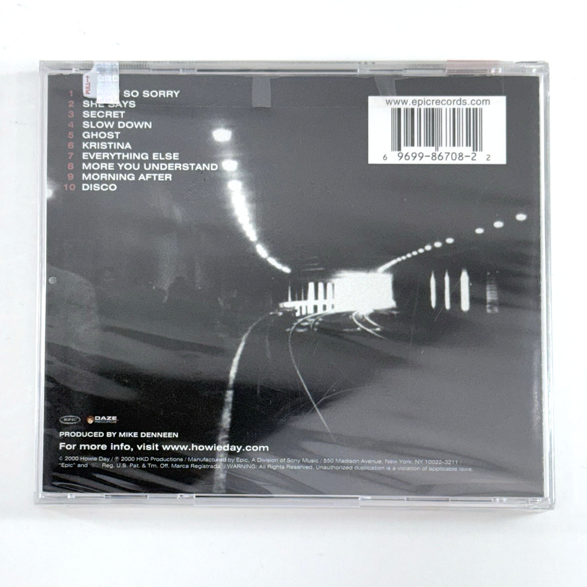 Australia by Howie Day (CD, Jun-2002, Epic) EK 86708 - New, Factory Sealed
