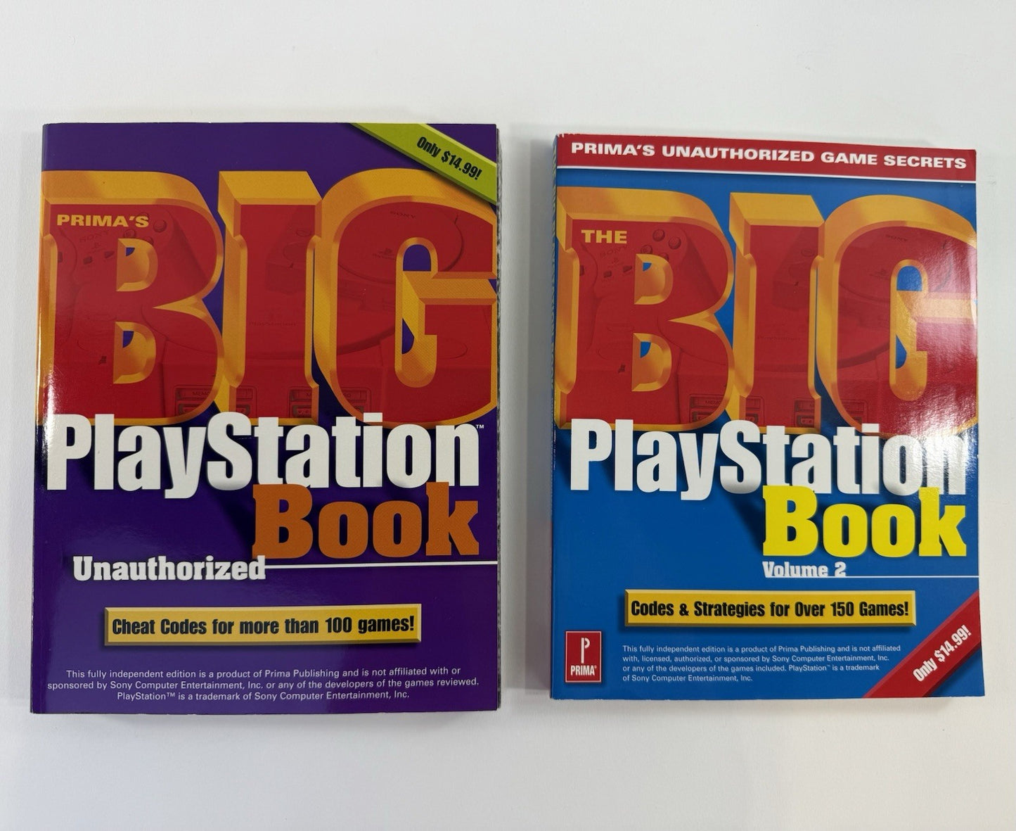 Prima's Unauthorized Big PlayStation Book (Paperback Bundle) Volume 1 and 2