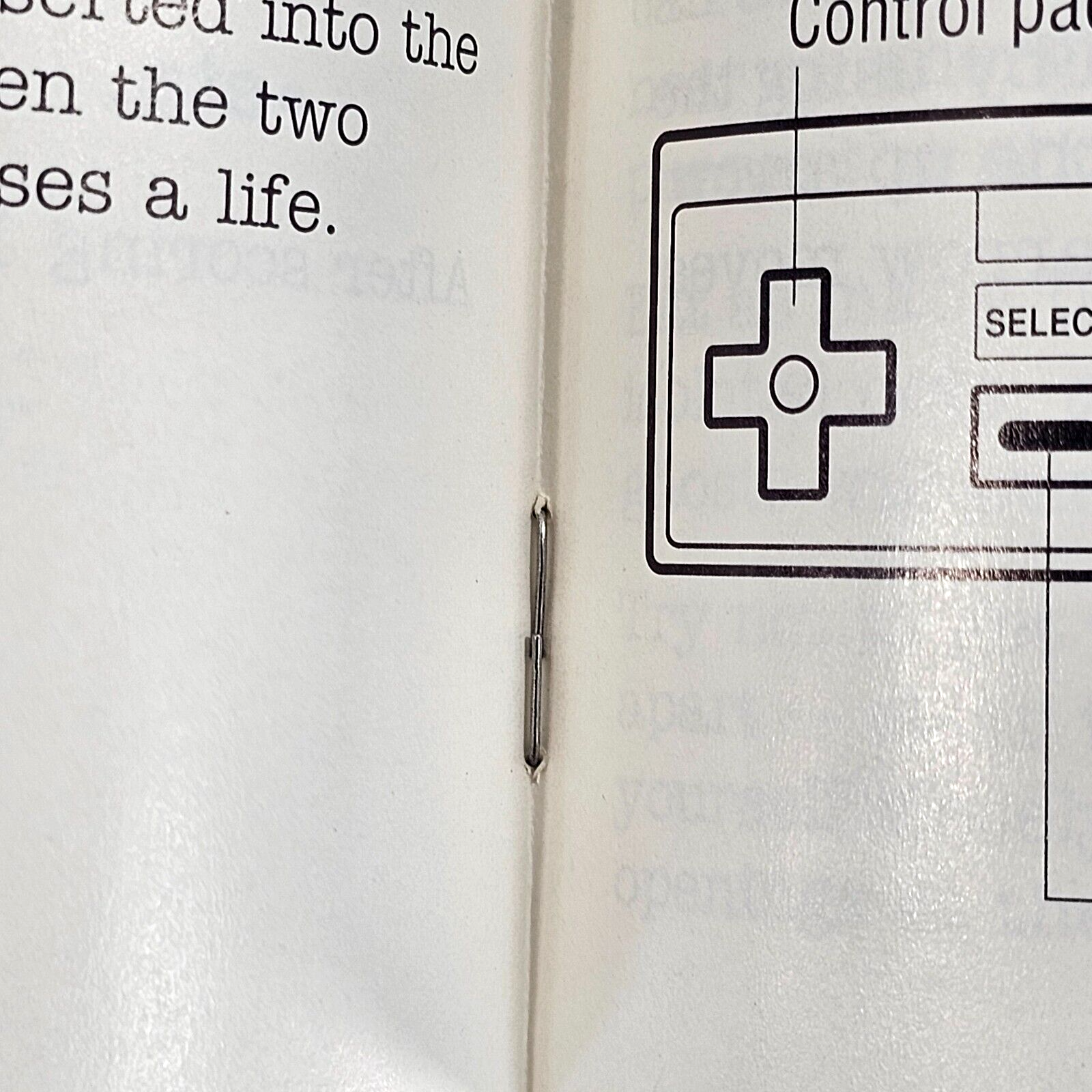 PAC-MAN (Nintendo Entertainment System, 1990) Gold Instruction Booklet Only