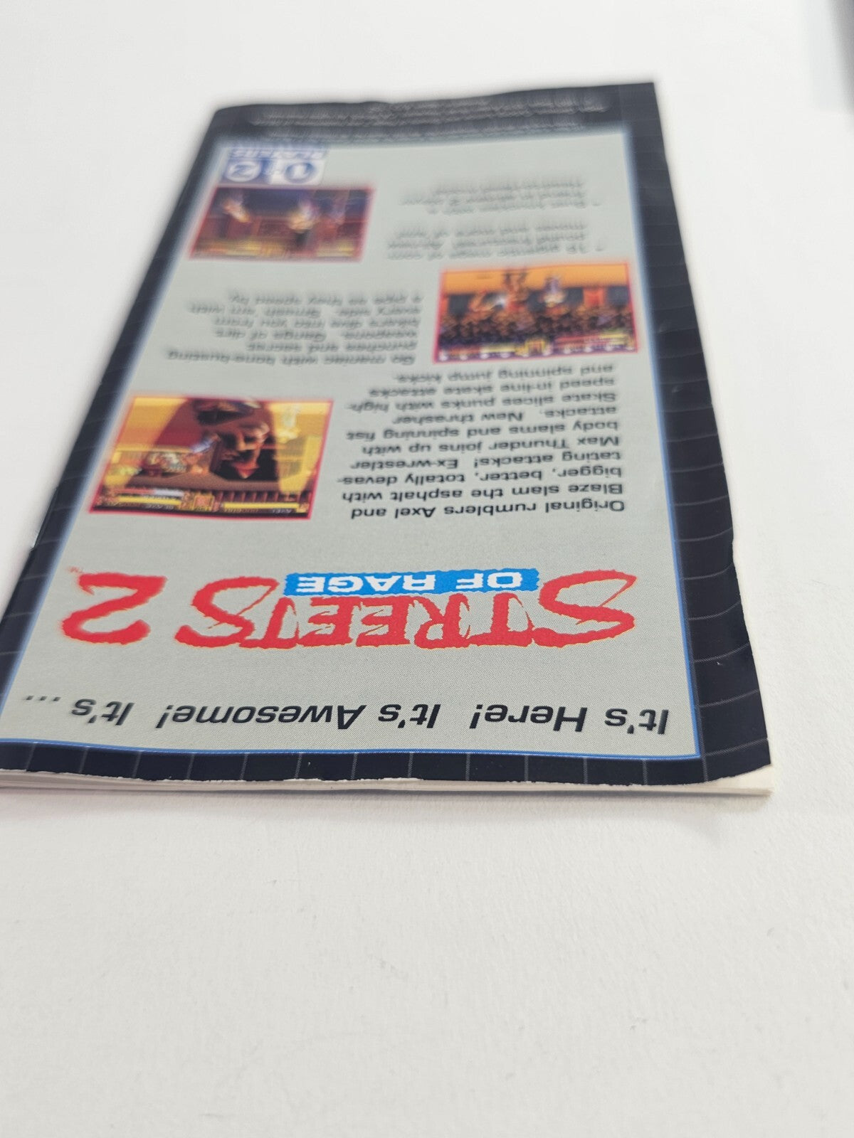 Cyborg Justice (Sega Genesis, 1993) Game and Manual - Tested and Working