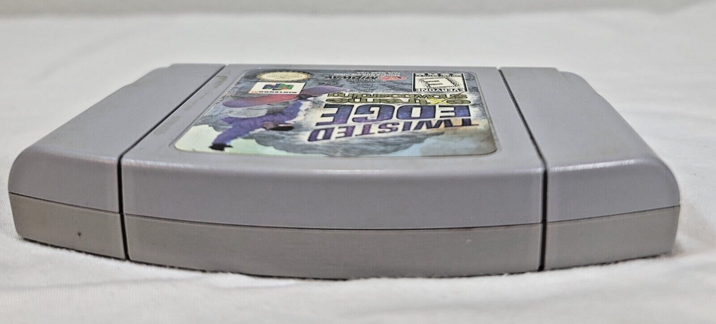 Twisted Edge Extreme Snowboarding (Nintendo 64, 1998) Game Cartridge - Tested