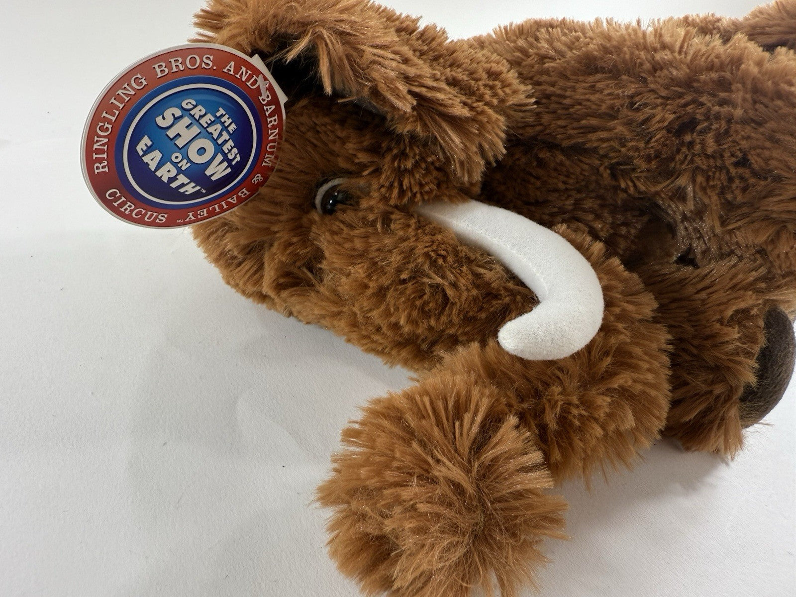 Ringling Bros 2015 Barnum & Bailey 9" Wooly Mammoth Plush with Tags
